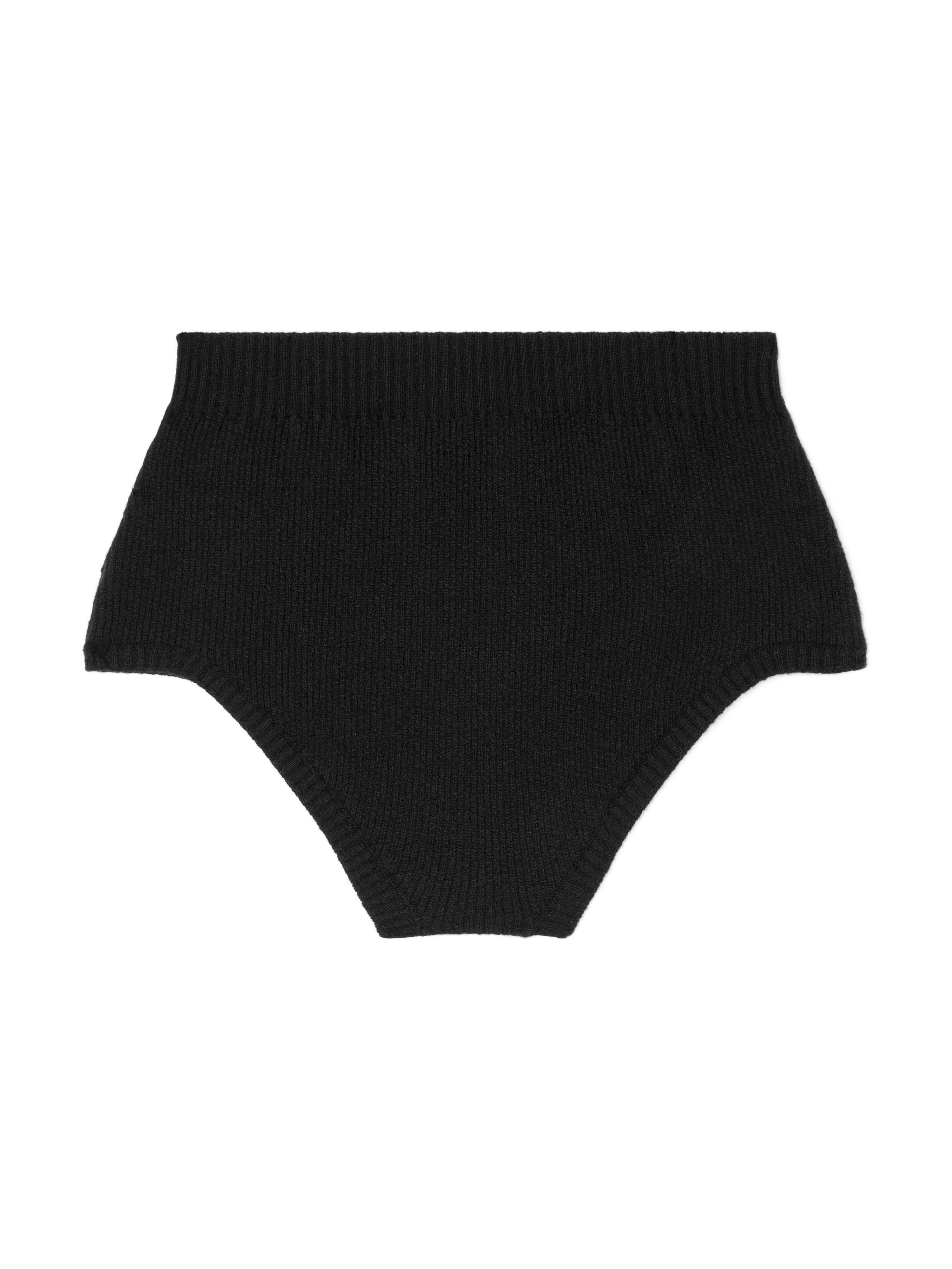 Alanui Cashmere Culotte Black LWHM020E24KNI001