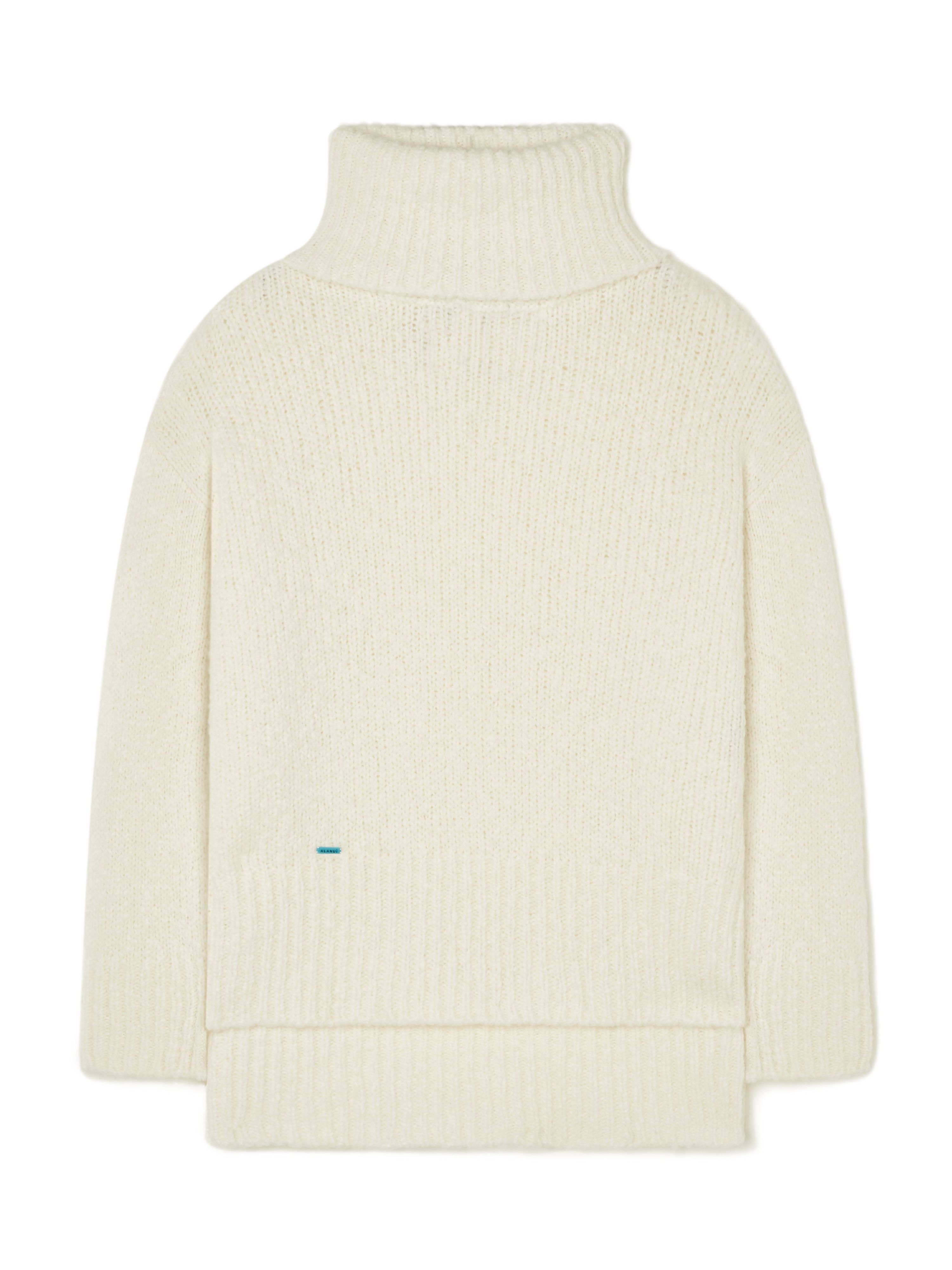 Alanui Alanui Finest Turtleneck White LWHF008E24KNI001