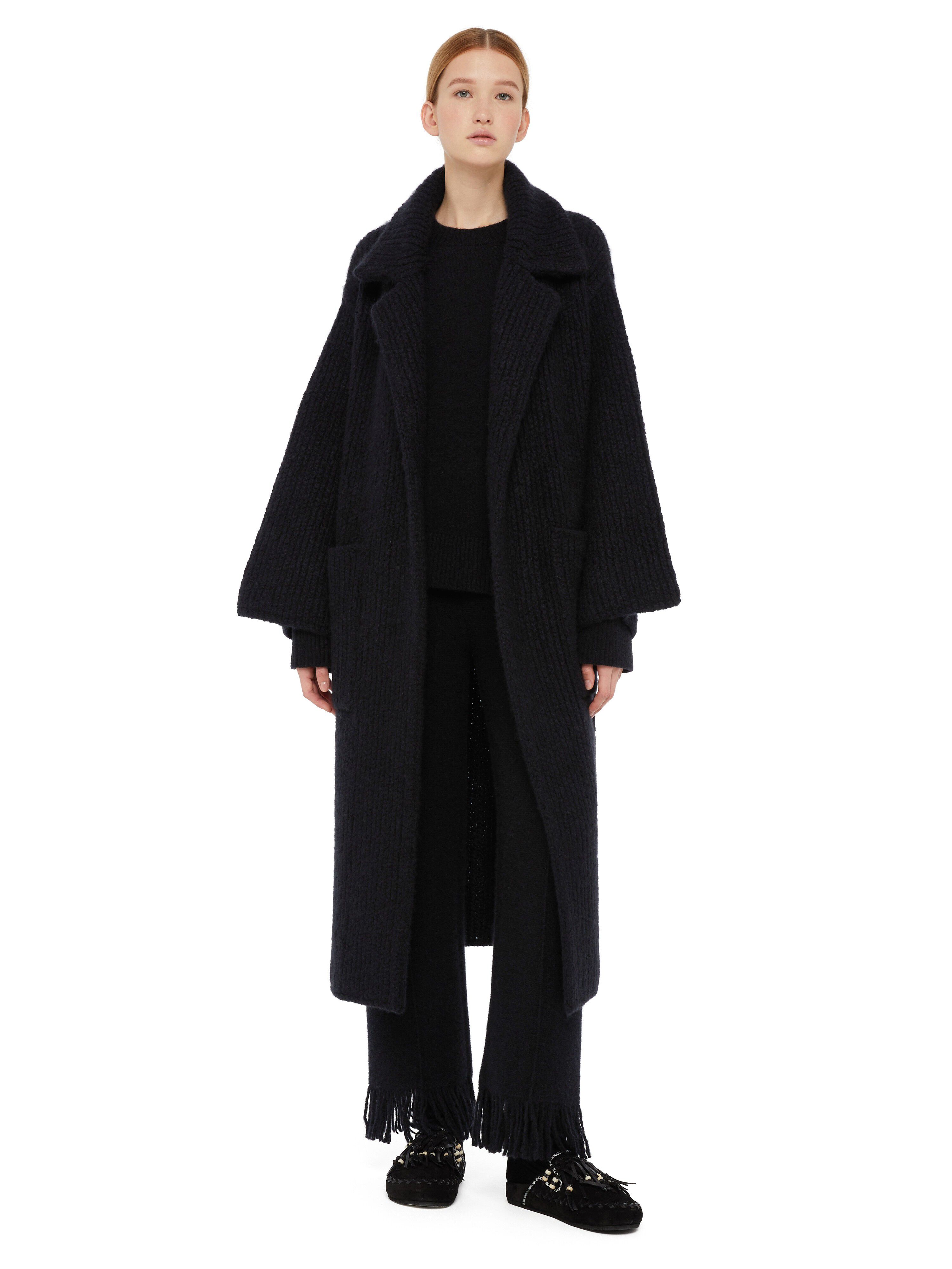 Alanui Alanui Finest Coat Black LWHQ013E24KNI001