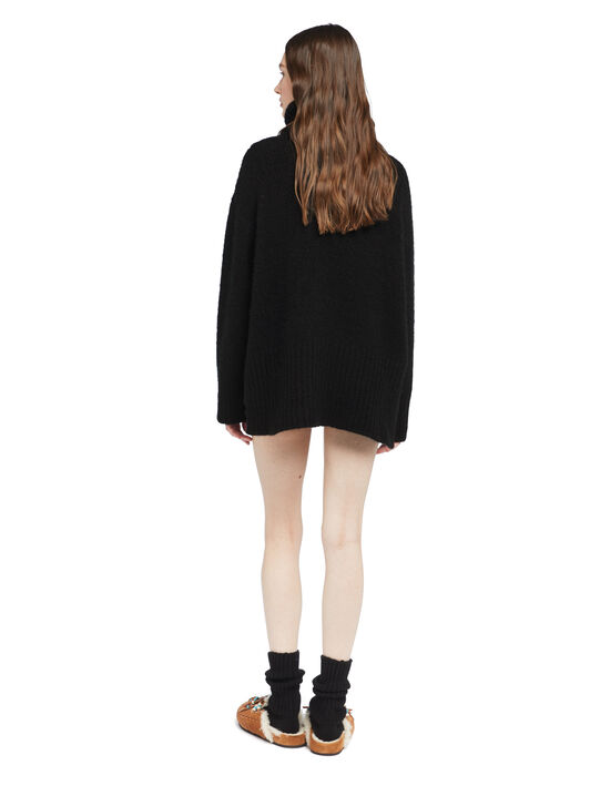 Alanui Alanui Finest Turtleneck Black LWHF008E25KNI001 Alanui Alanui Finest Turtleneck Black LWHF008E25KNI001