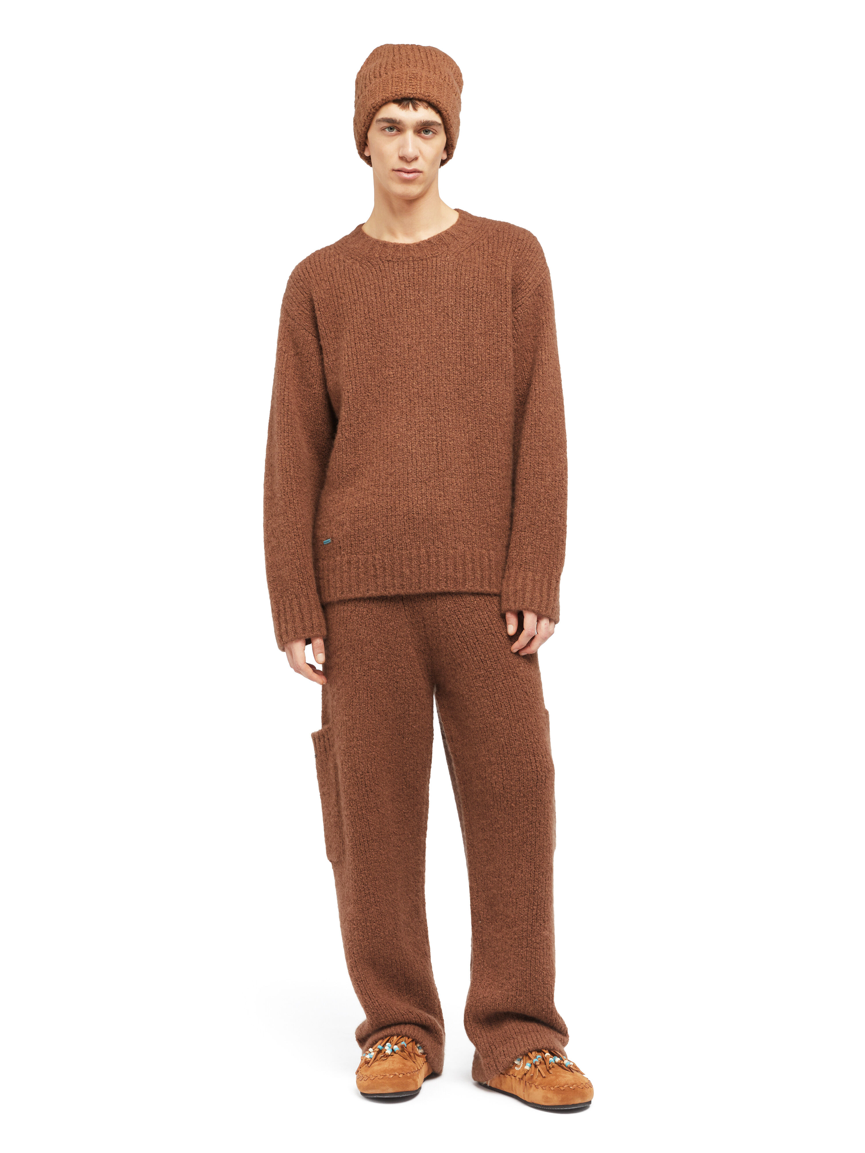 Alanui Alanui Finest Sweater Luli Brown LMHE033E25KNI004