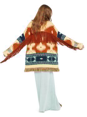 Alanui Golden Dusk Cardigan Sunrise-Sunlight LWHB064R26KNI005