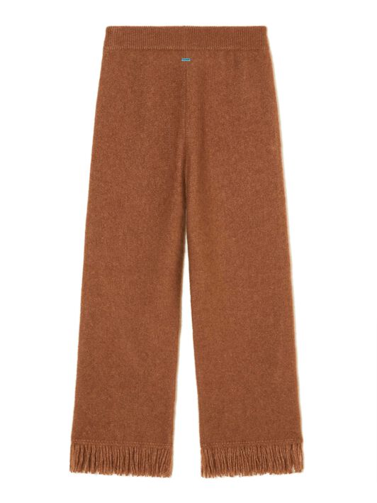 Alanui Alanui Finest Pants Luli Brown LWHG001E24KNI002