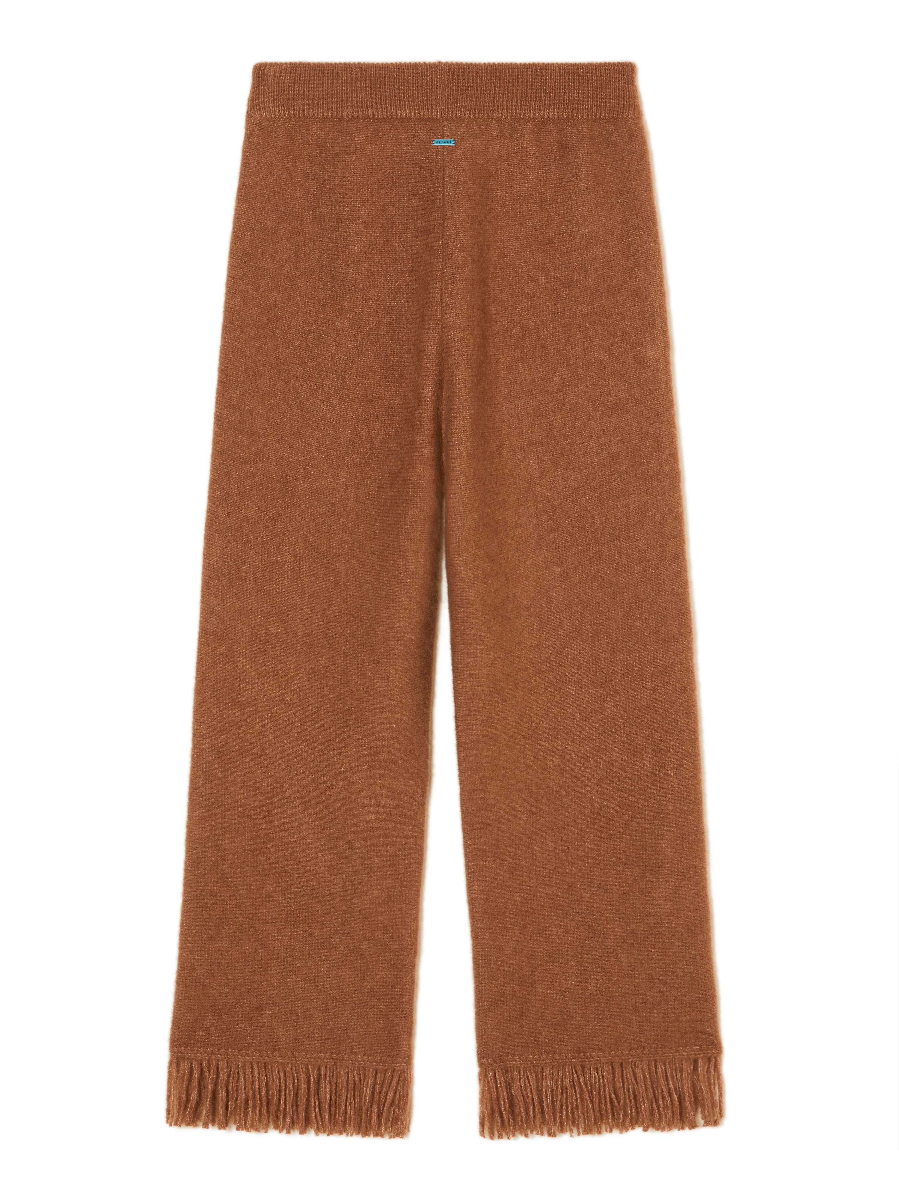Alanui Alanui Finest Pants Luli Brown LWHG001E24KNI002