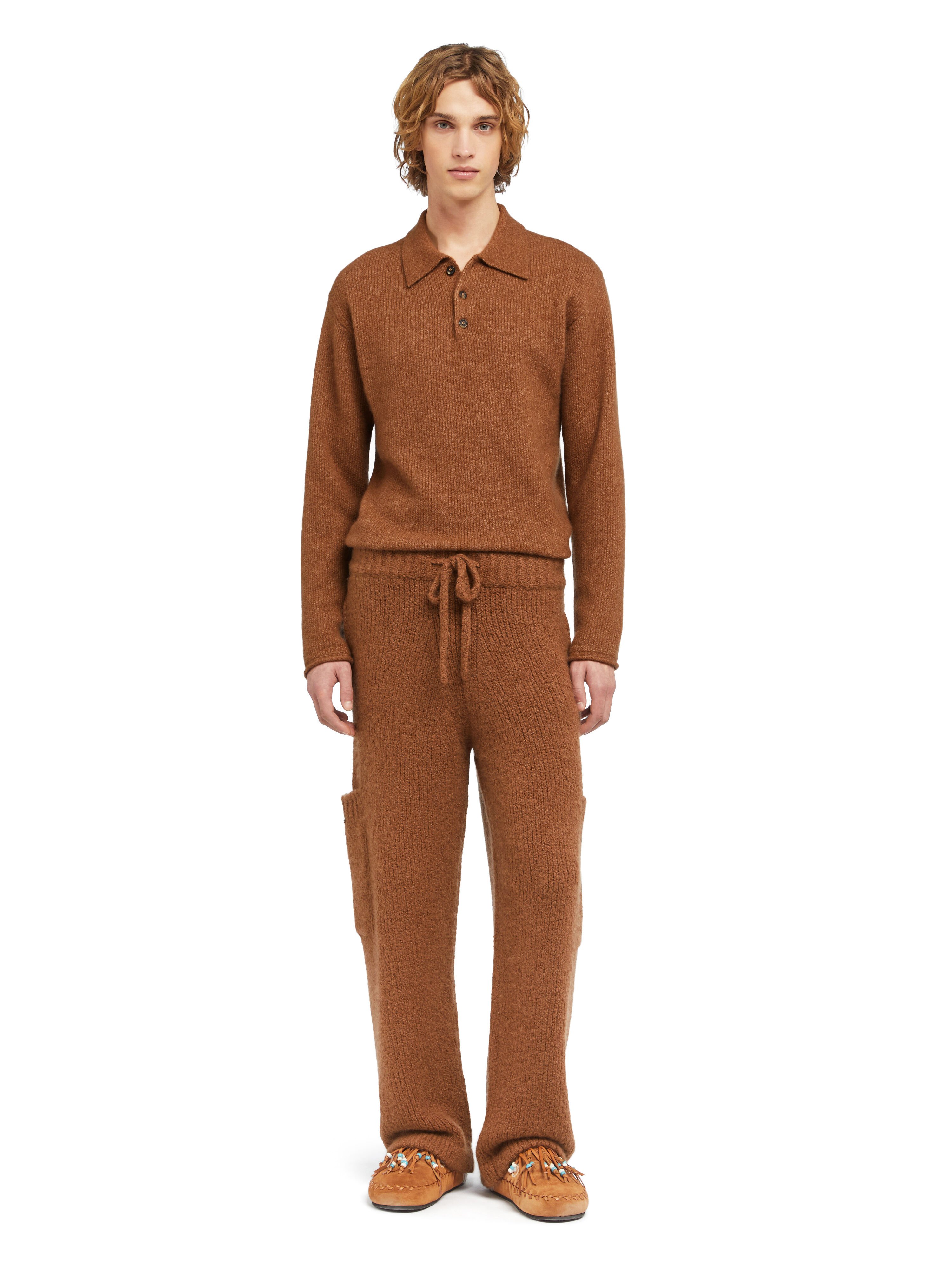 Alanui Alanui Finest Pants Luli Brown LMHG015E25KNI001