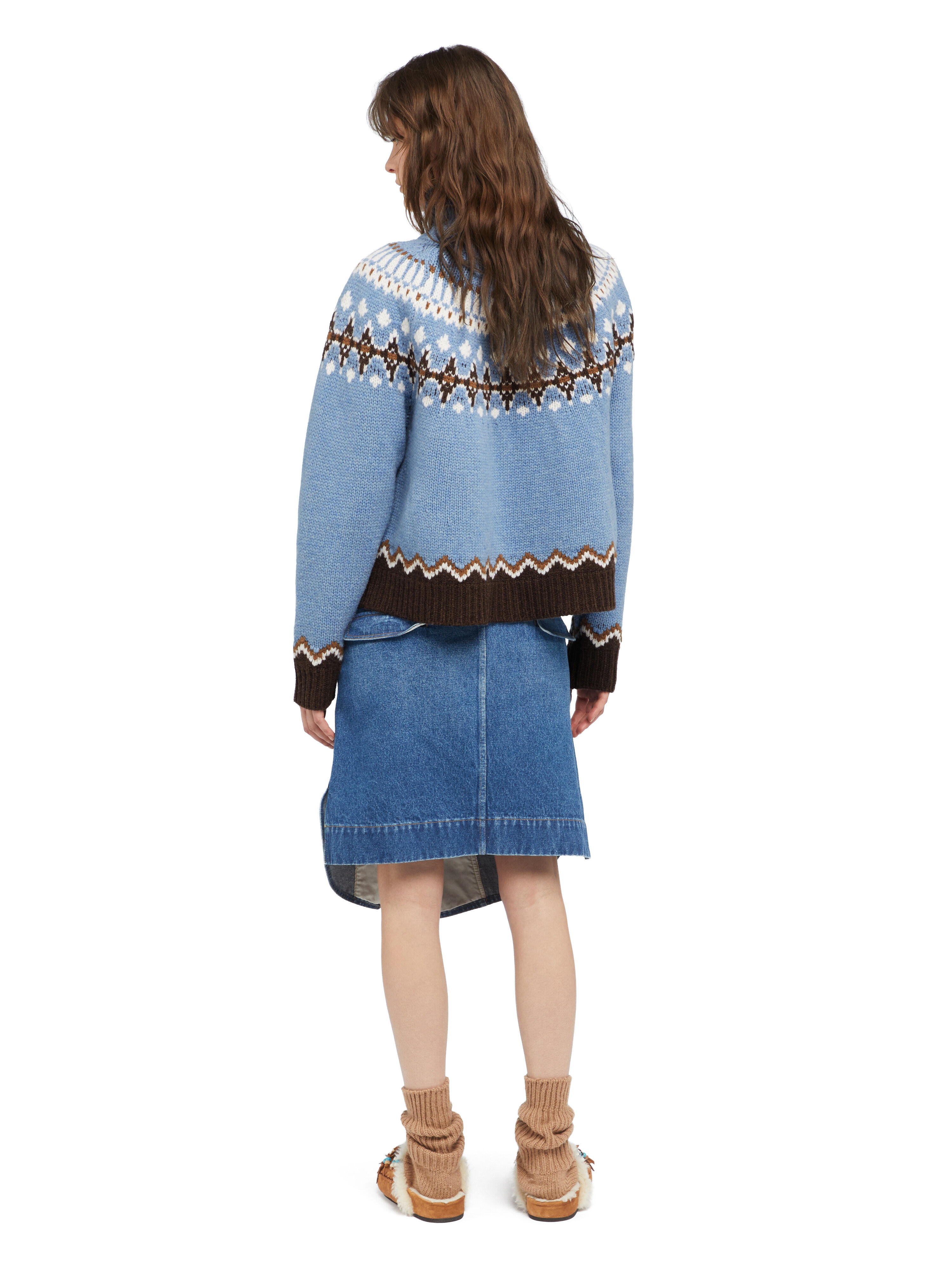 Alanui Sweet Winter Turtleneck Celestial-Multicolor LWHF001E25KNI001