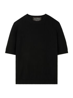 Alanui Alanui Finest T-Shirt Black-Terracotta LWHY001R25KNI001
