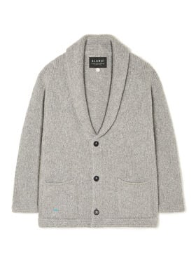 Alanui Alanui Finest Cardigan Coco Grey LMHB037E25KNI001