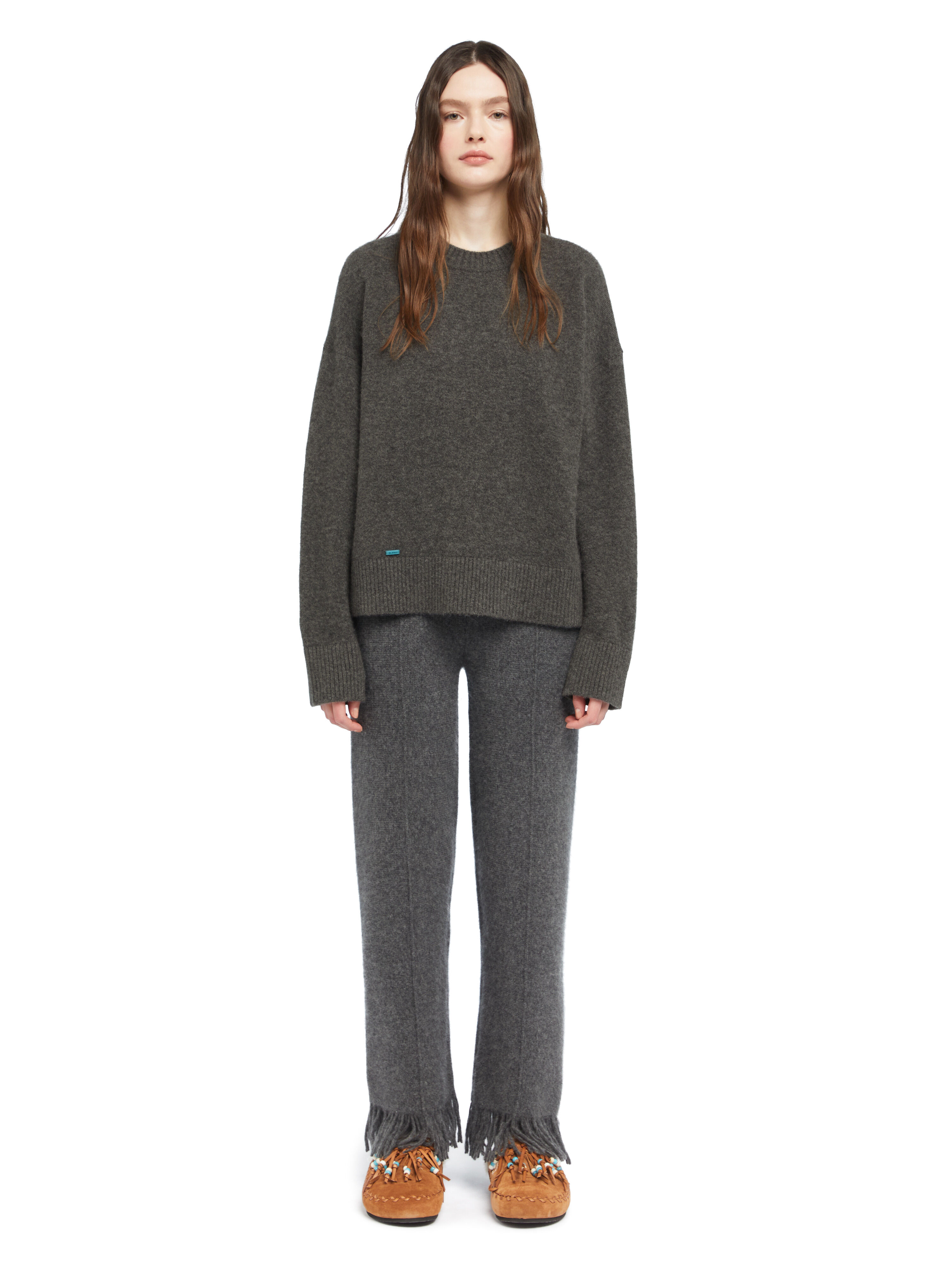 Alanui Alanui Finest Sweater Thunderstorm LWHE067E25KNI001