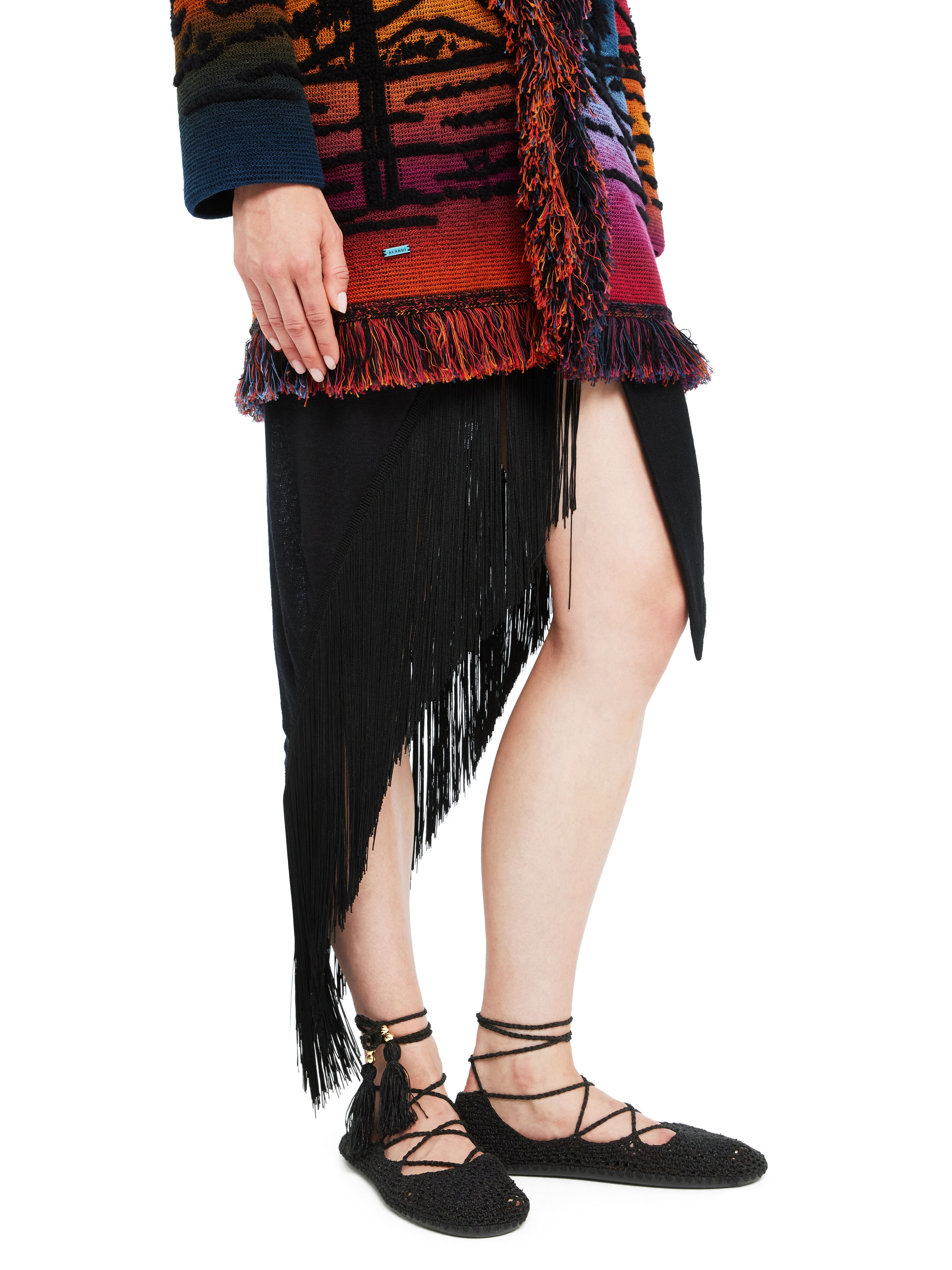 Alanui The Sound Of The Sea Shoes Black LWIR002R26KNI001 Alanui The Sound Of The Sea Shoes Black LWIR002R26KNI001