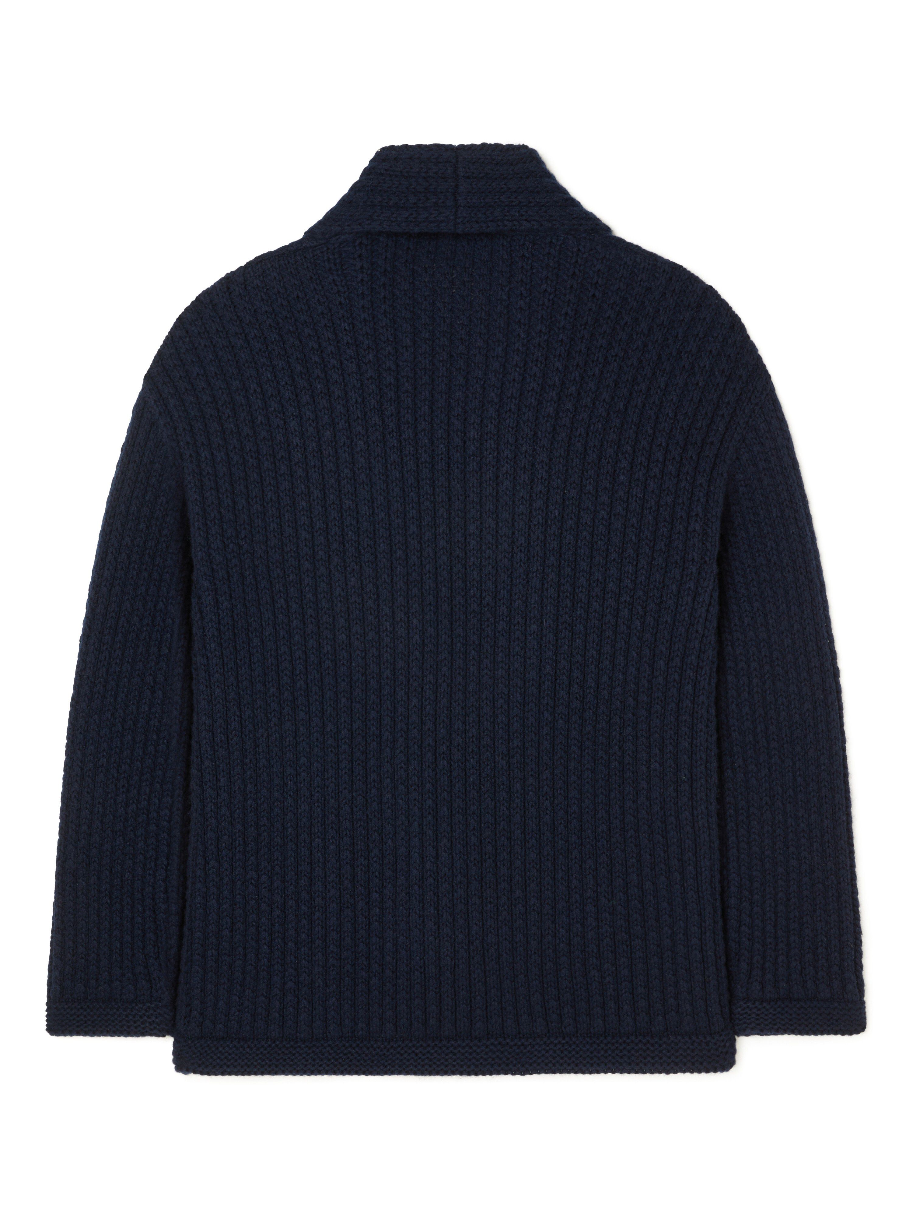 Alanui Alanui Finest Cardigan Deep Blue LMHB037R25KNI001