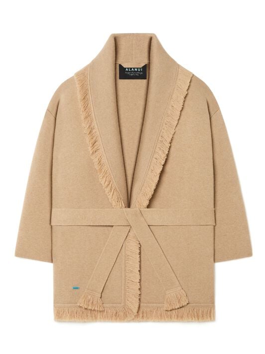 Alanui Alanui Finest Cardigan Sandstorm LWHB064R26KNI008