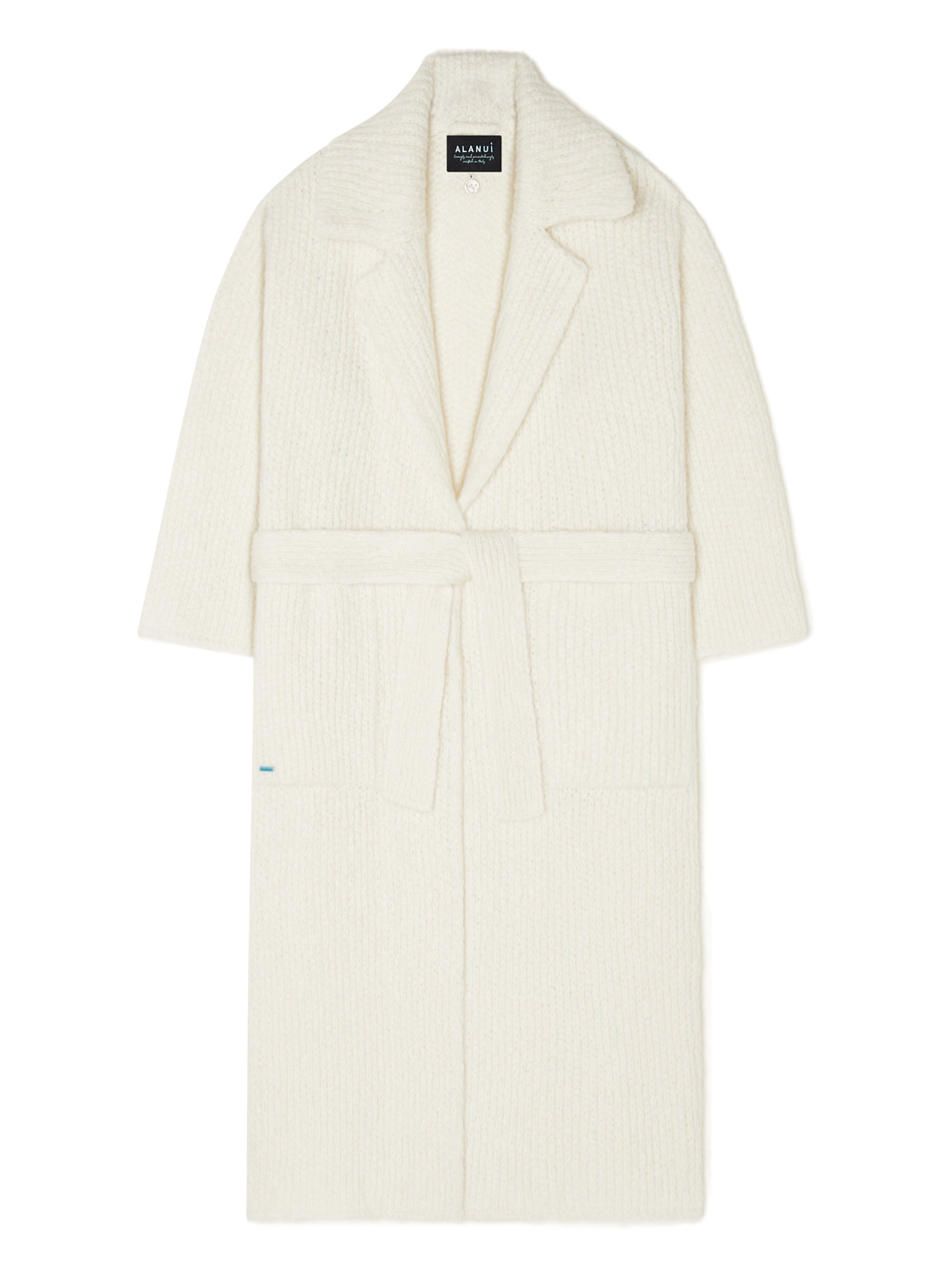 Alanui Alanui Finest Coat White LWHQ013E25KNI001