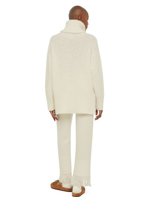 Alanui Alanui Finest Turtleneck White LWHF008E24KNI001
