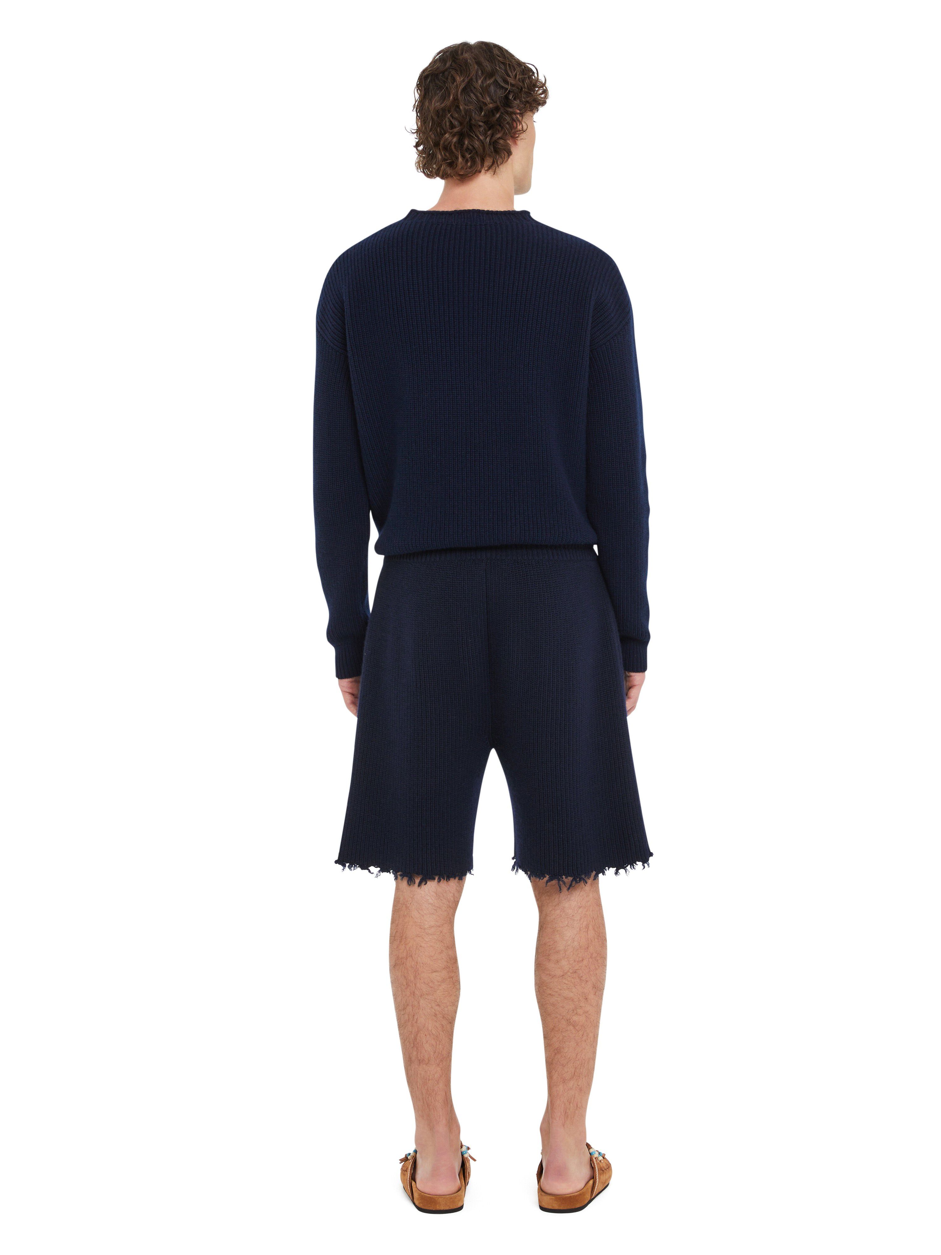 Alanui Alanui Finest Bermuda Deep Blue LMHM006R25KNI001