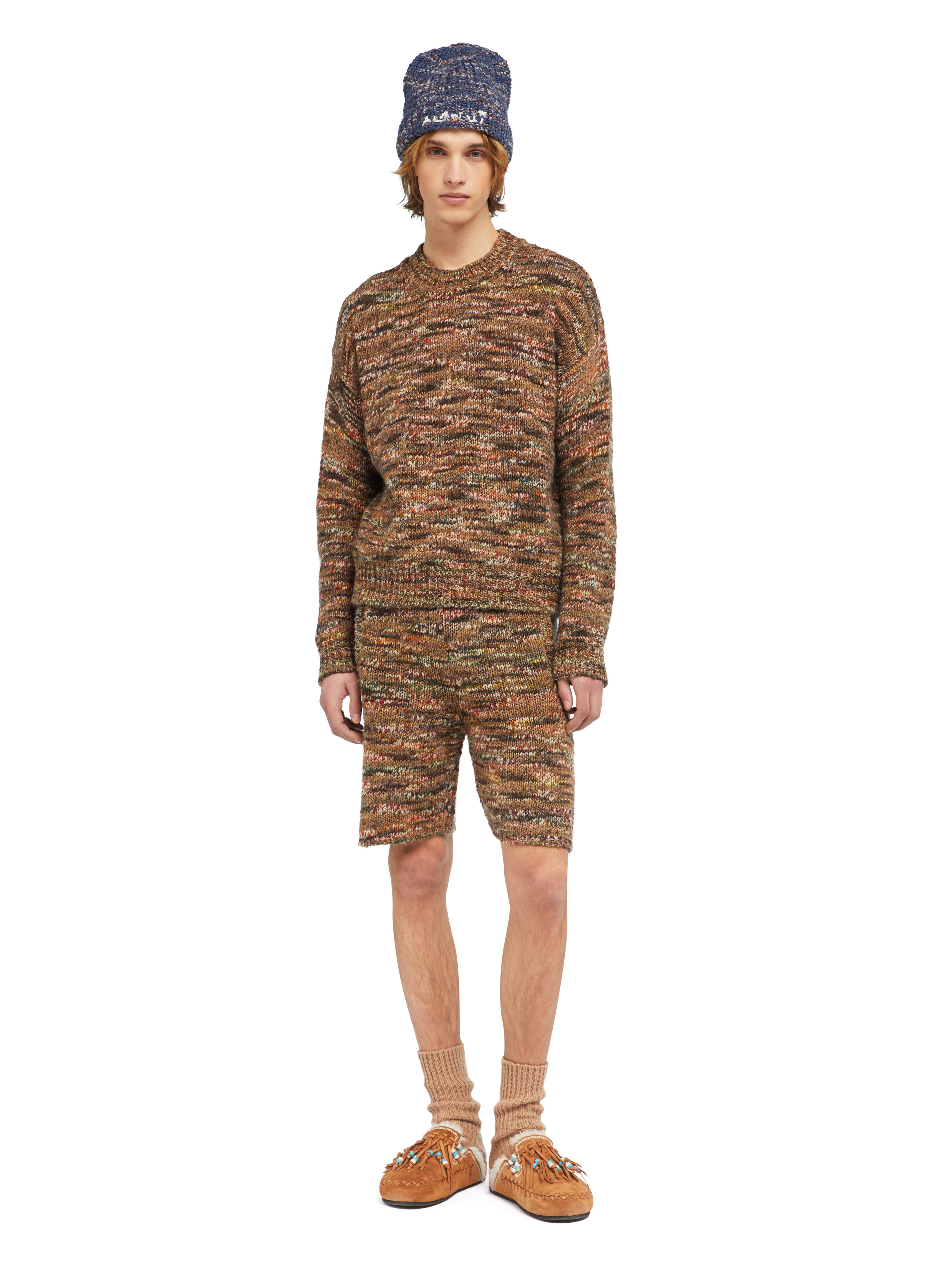 Alanui Grunge Beat Sweater Dark Dust-Multicolor LMHE033E25KNI003
