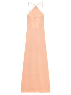 Alanui Mermaid Inside Halter Neck Dress Calendula