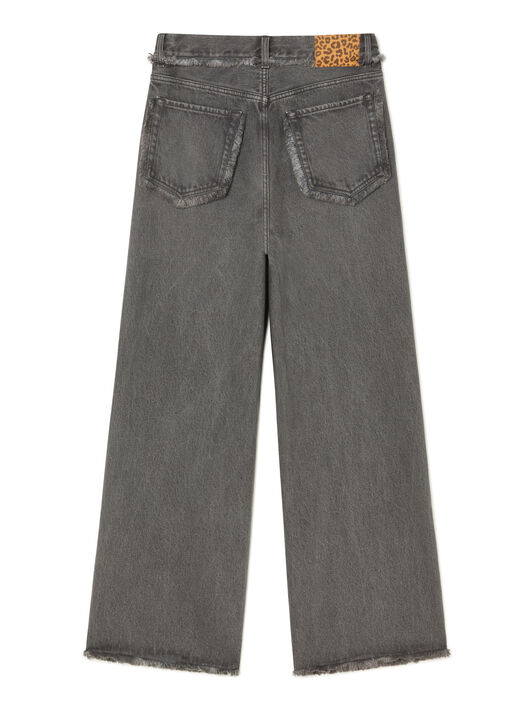 Alanui Free Horizons Relaxed Denim Pants Ardesia LWYA01AE25DEN001