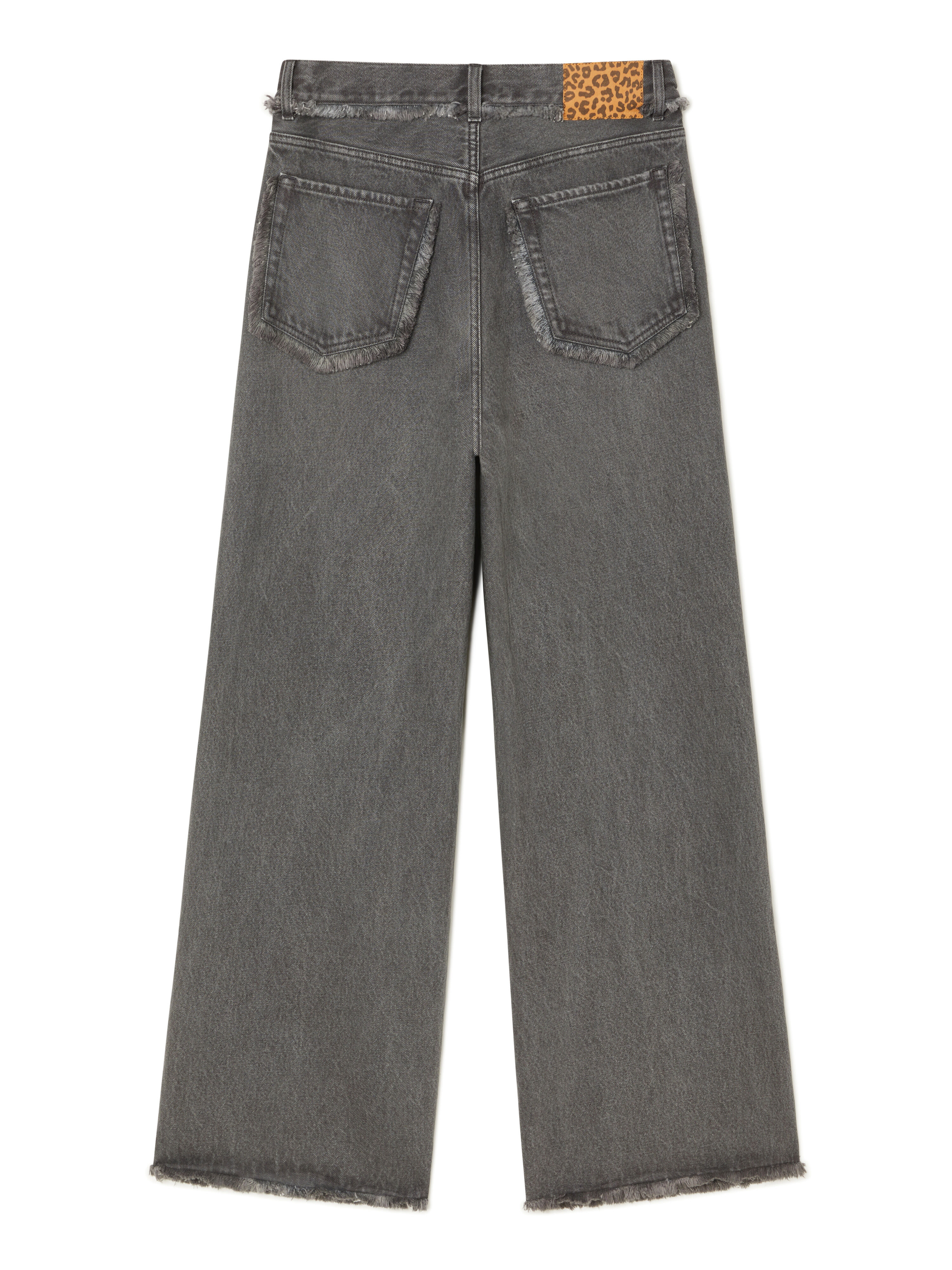 Alanui Free Horizons Relaxed Denim Pants Ardesia LWYA01AE25DEN001