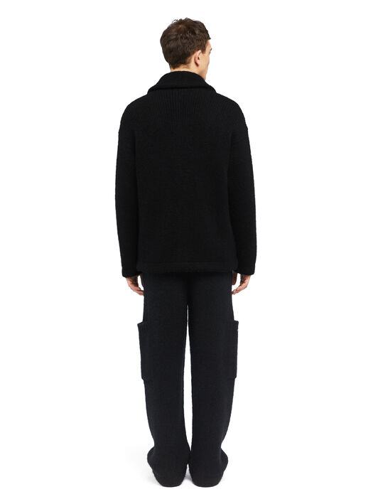 Alanui Alanui Finest Cardigan Black LMHB037E25KNI001 Alanui Alanui Finest Cardigan Black LMHB037E25KNI001