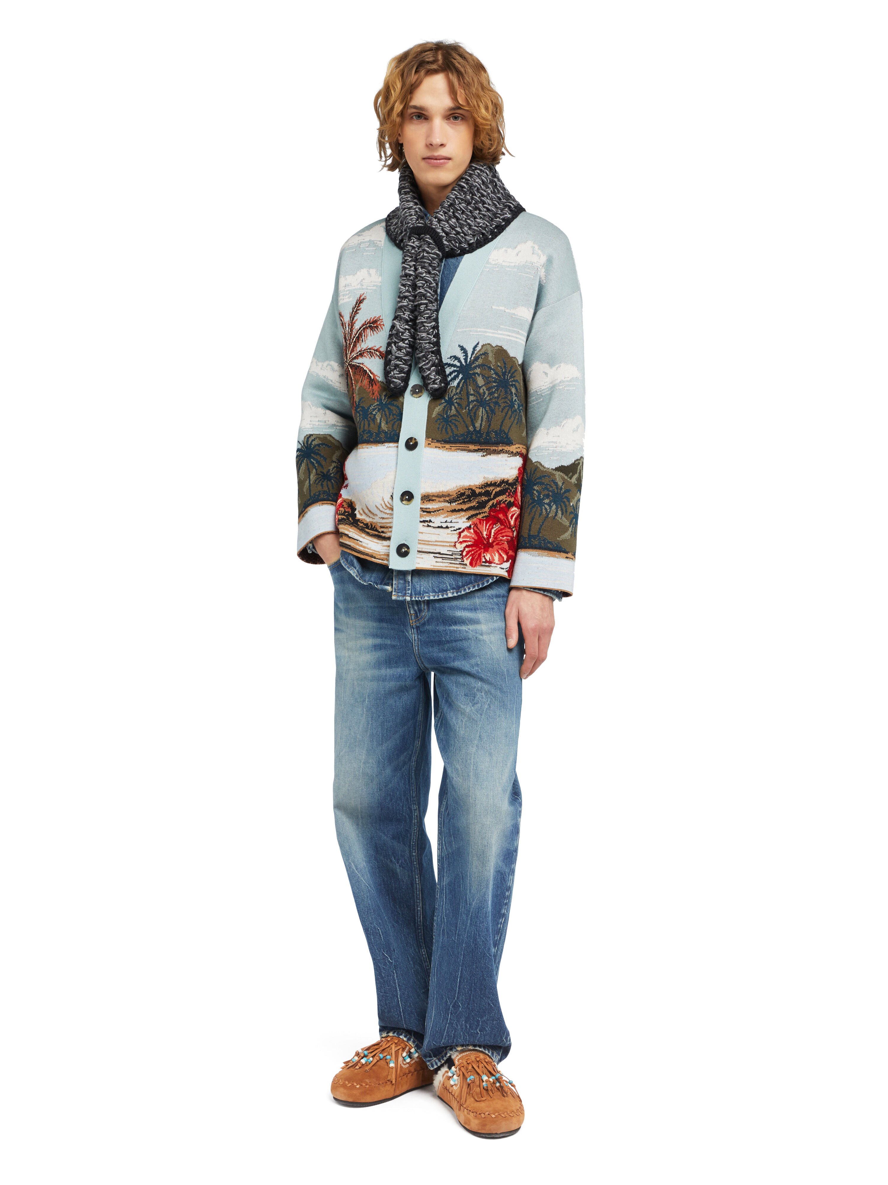 Alanui Hidden Bay Cardigan Multicolor LMHB027E25KNI004