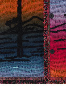 Alanui Sunset Stories Cardigan Black-Multicolor