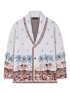 Alanui The Tale Of Hawaiian Cardigan Sage LMEH001R25FAB001
