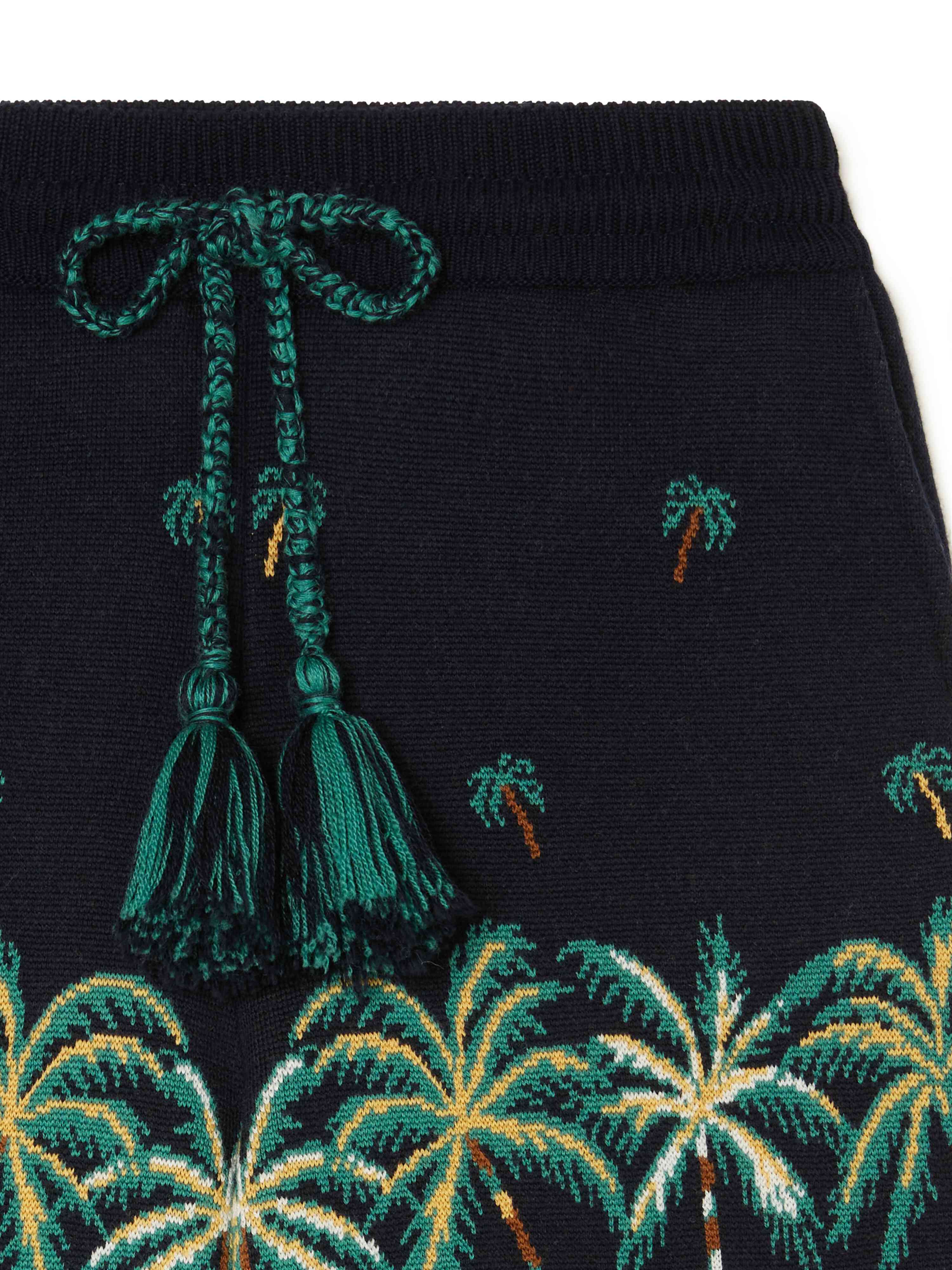 Alanui The Tale Of A Hawaiian Shorts Midnight Blue-Multicolor LMHM004E24KNI003