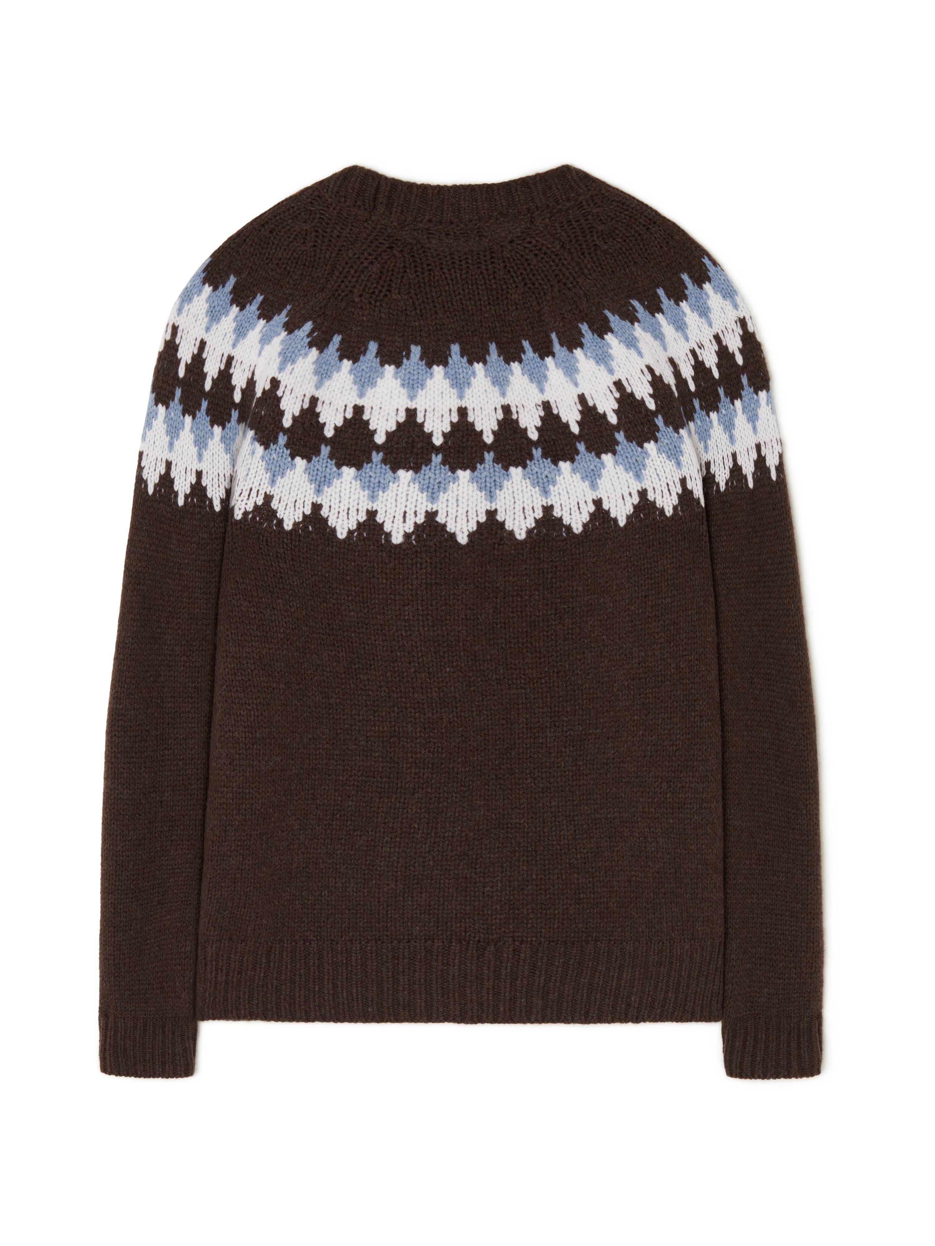 Alanui Sweet Winter Sweater Caffee-Multicolor LMHE016E24KNI001