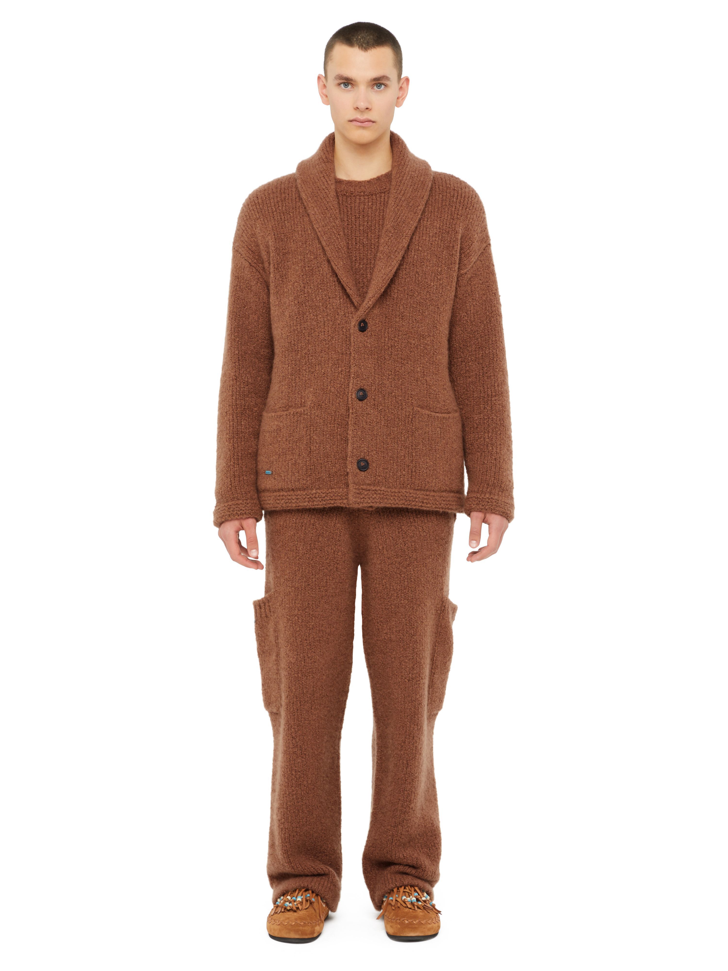 Alanui Alanui Finest Cardigan Luli Brown LMHB037E24KNI001