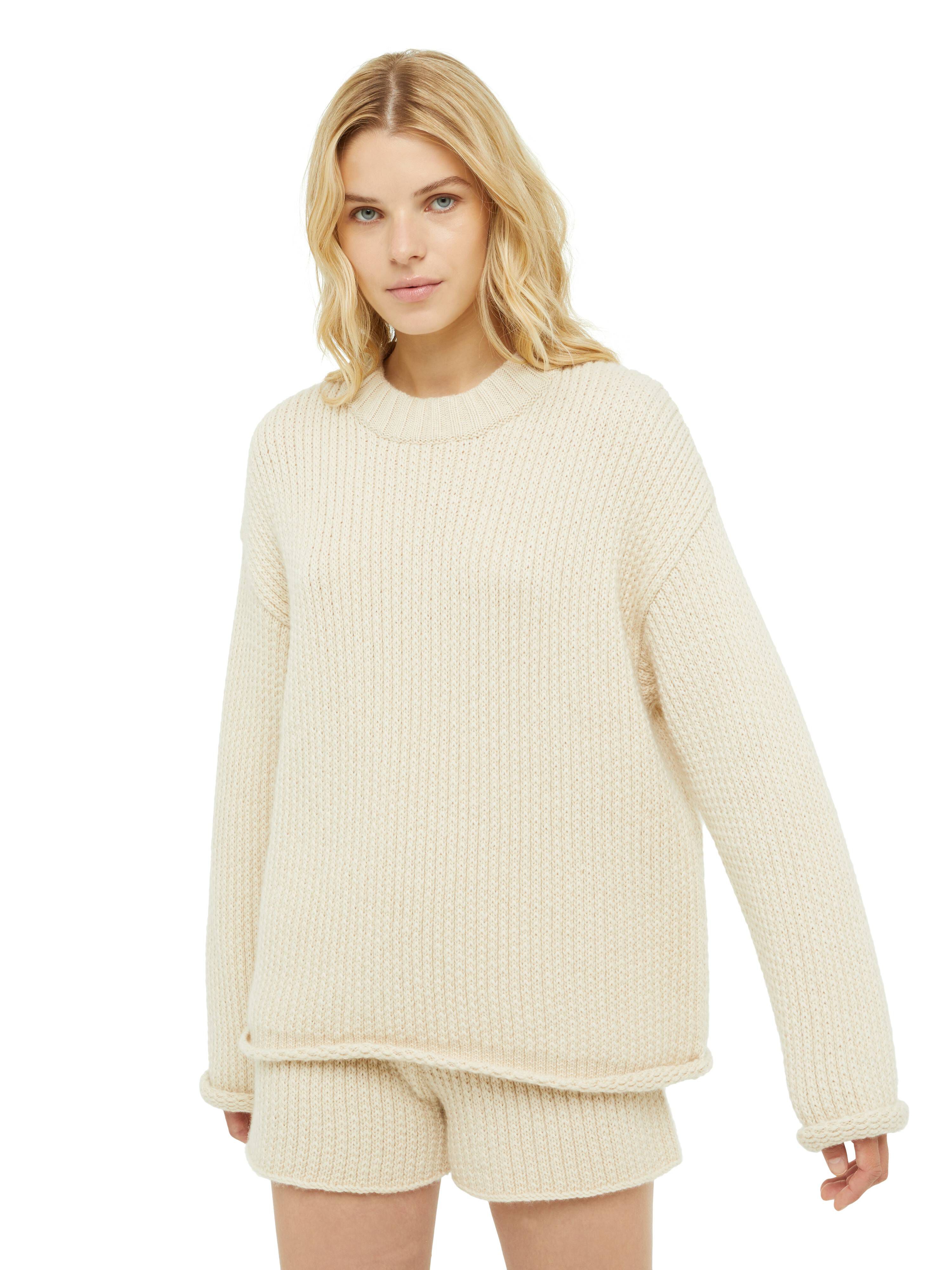 Alanui Alanui Finest Sweater Canvas LWHE067R24KNI002