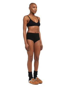 Alanui Cashmere Culotte Black