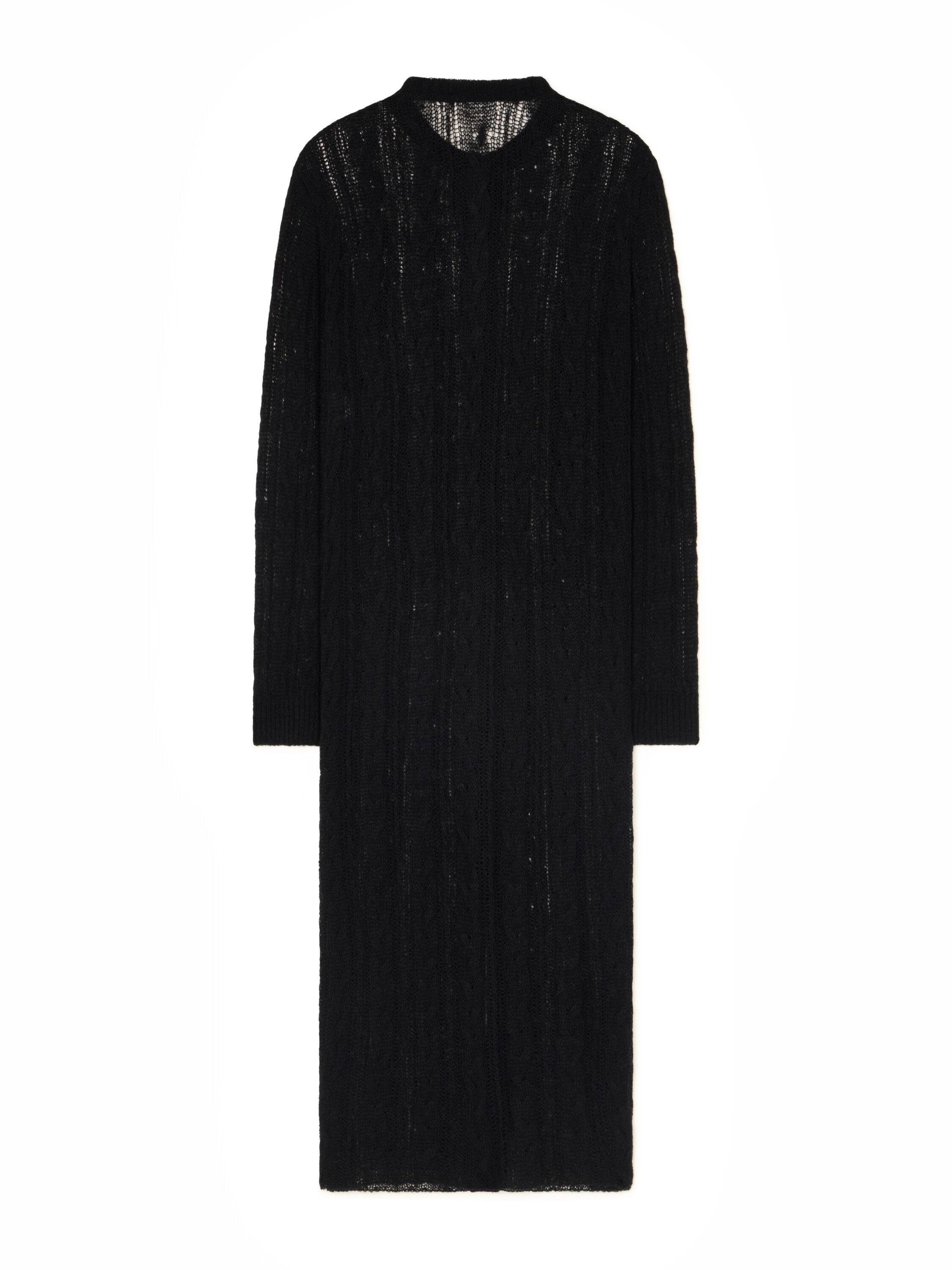 Alanui Desert Drift Cardigan Black LWHB085E25KNI001