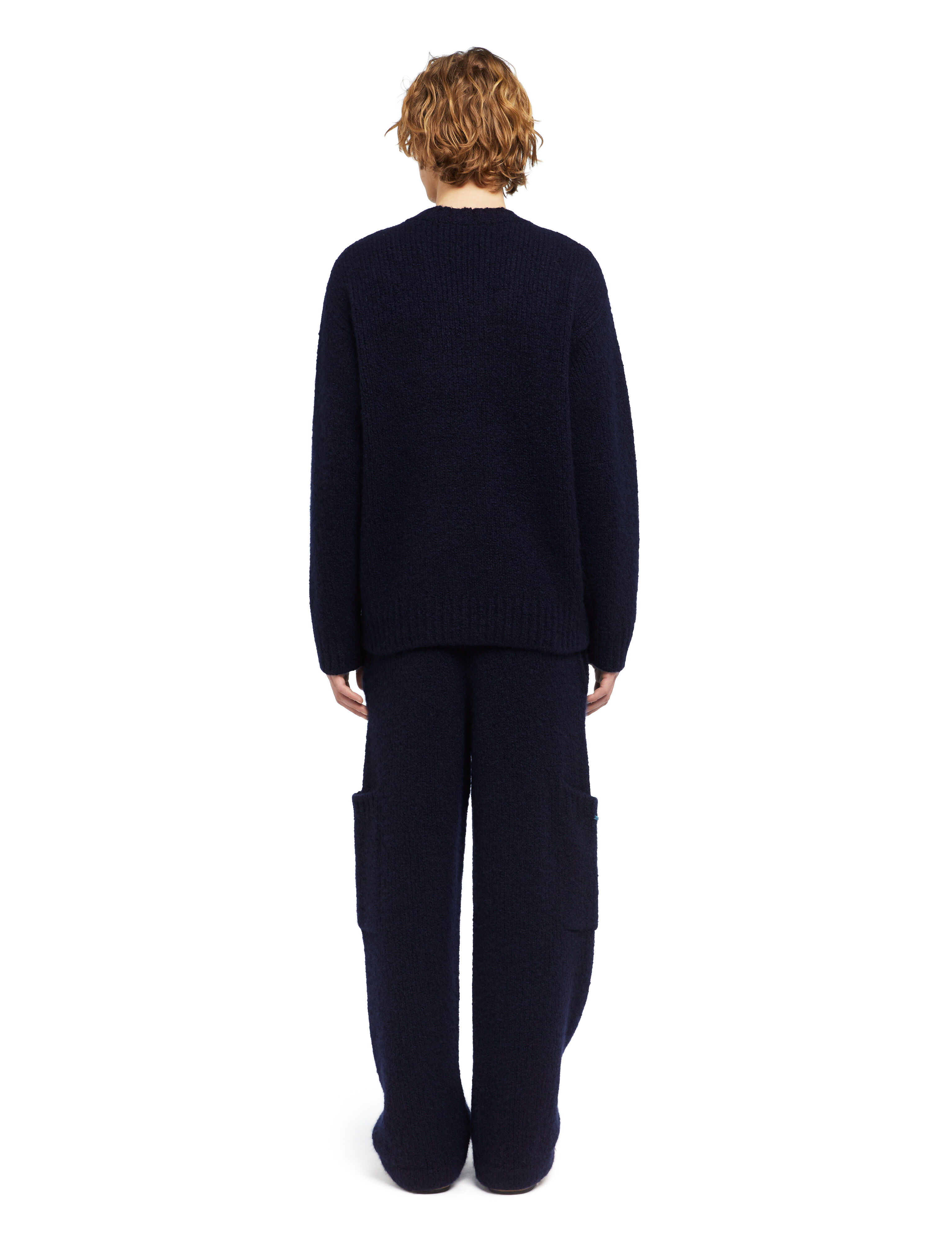 Alanui Alanui Finest Sweater Midnight Blue LMHE033E25KNI004