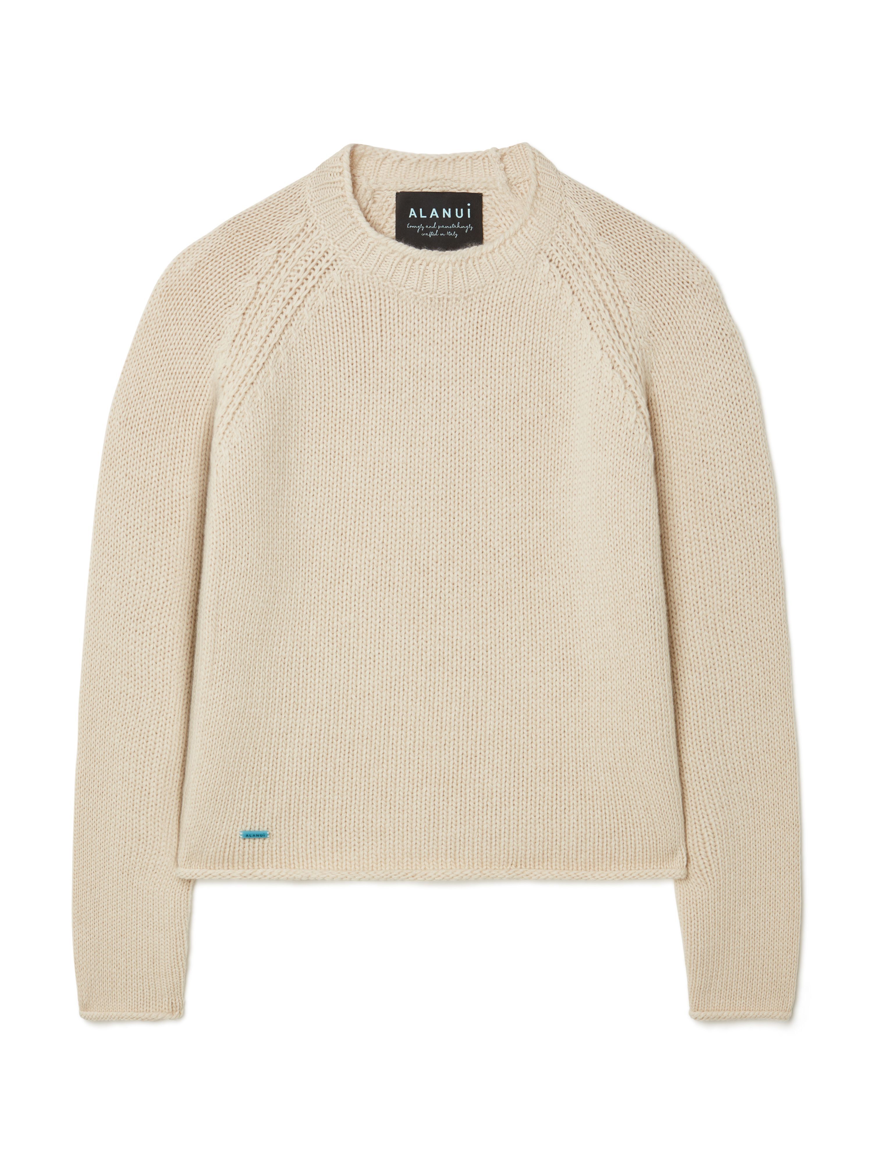 Alanui Alanui Finest Sweater Canvas LWHE076R25KNI002