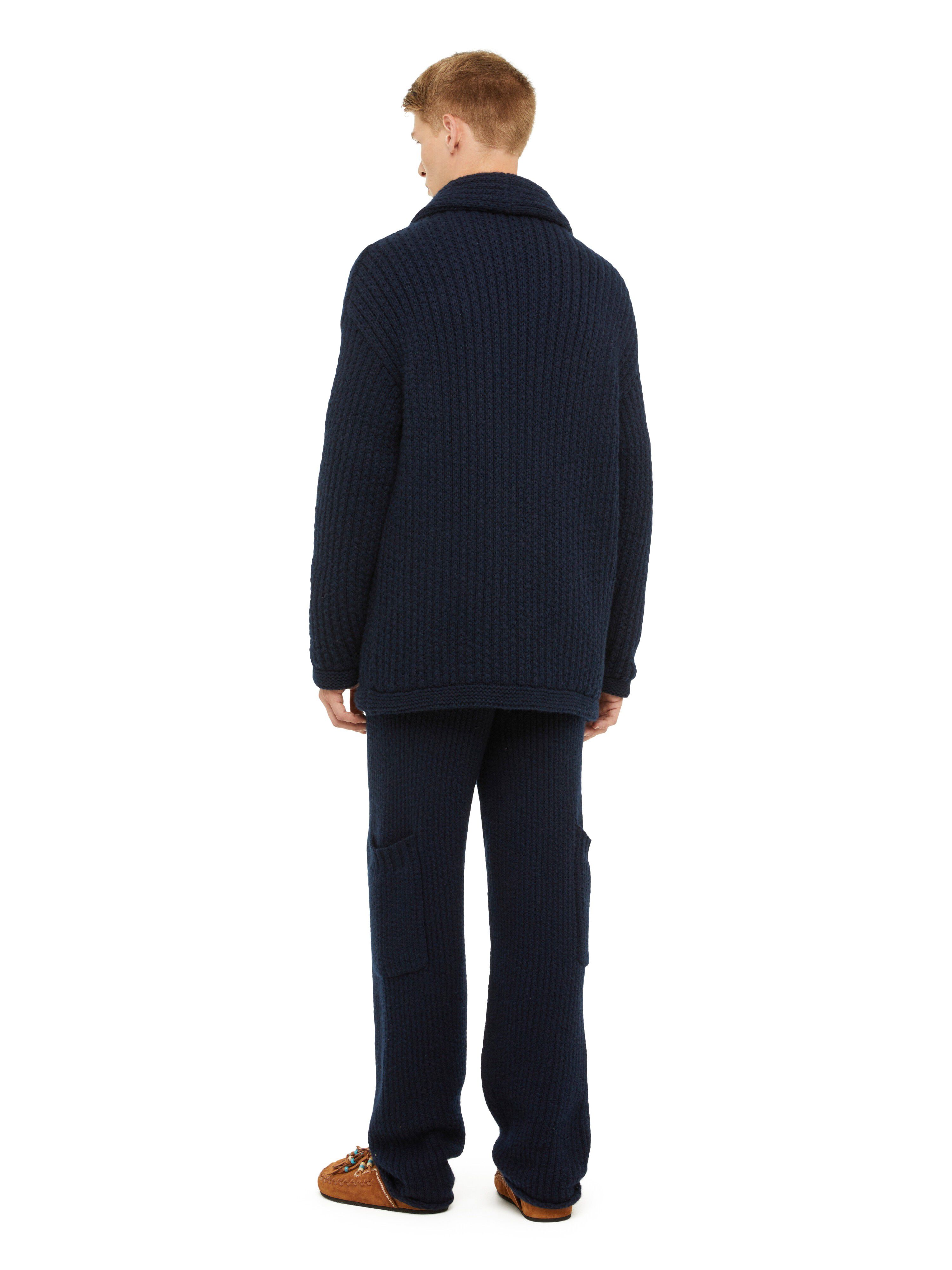 Alanui Alanui Finest Knit Cardigan Deep Blue LMHB037R24KNI001