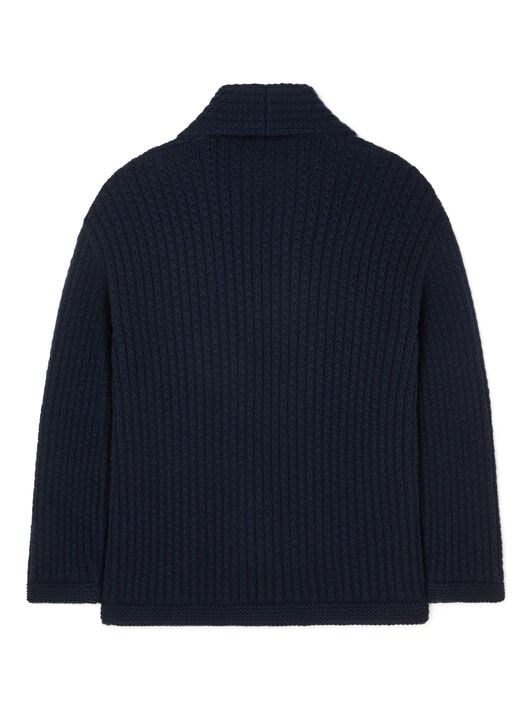 Alanui Alanui Finest Cardigan Deep Blue LMHB037R26KNI001 Alanui Alanui Finest Cardigan Deep Blue LMHB037R26KNI001