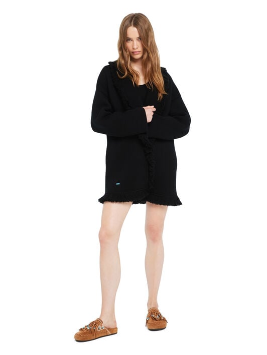 Alanui Alanui Finest Cardigan Black LWHB064R26KNI008