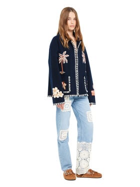 Alanui Remember Me Jacket Deep Blue