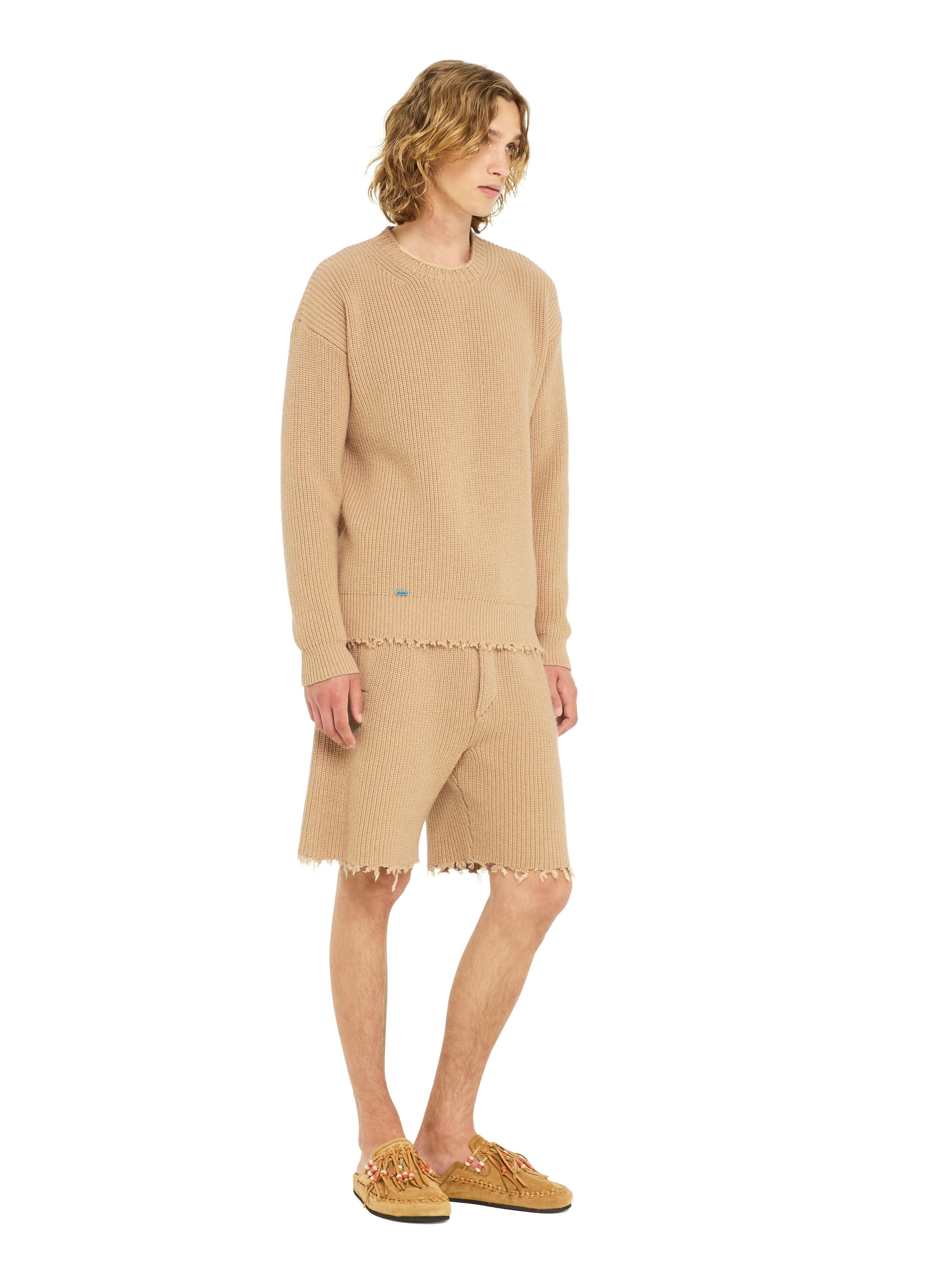 Alanui Alanui Finest Sweater Sandstorm LMHE033R26KNI001 Alanui Alanui Finest Sweater Sandstorm LMHE033R26KNI001