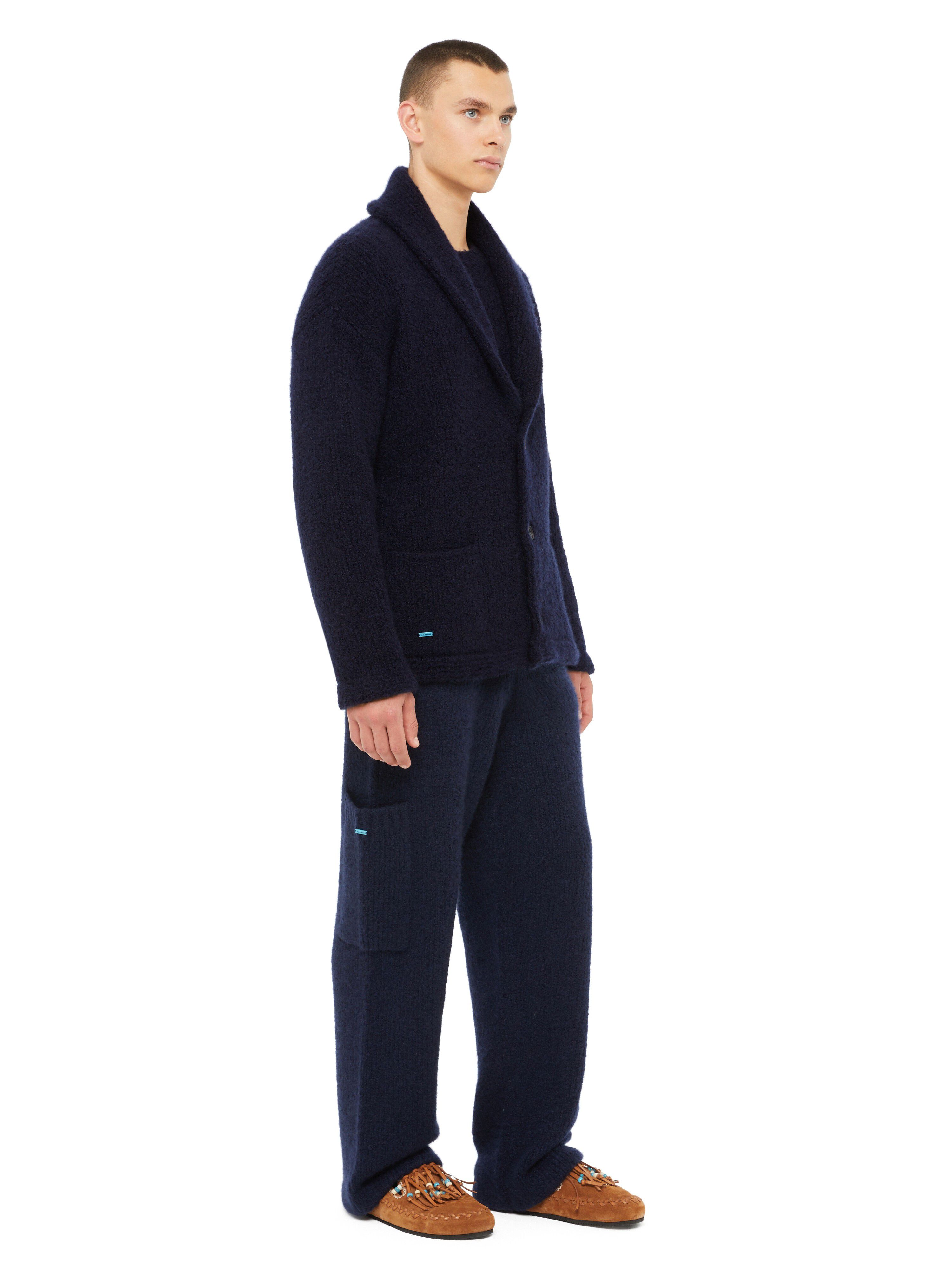 Alanui Alanui Finest Cardigan Midnight Blue LMHB037E24KNI001