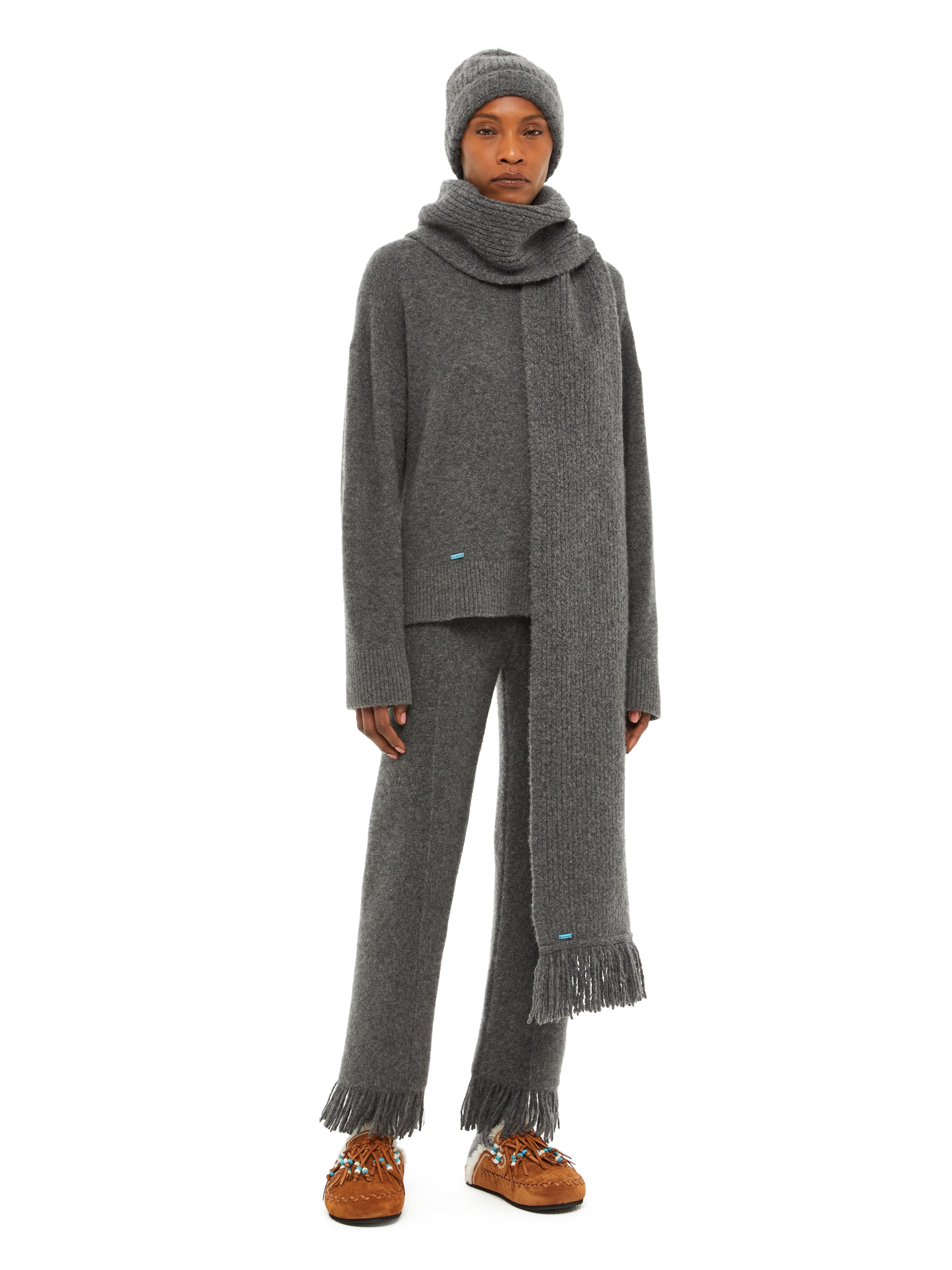 Alanui "A"Finest Scarf Thunder Storm LWMA011F23KNI004