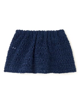 Alanui The Breath Of The Lagoon Skirt Deep Blue