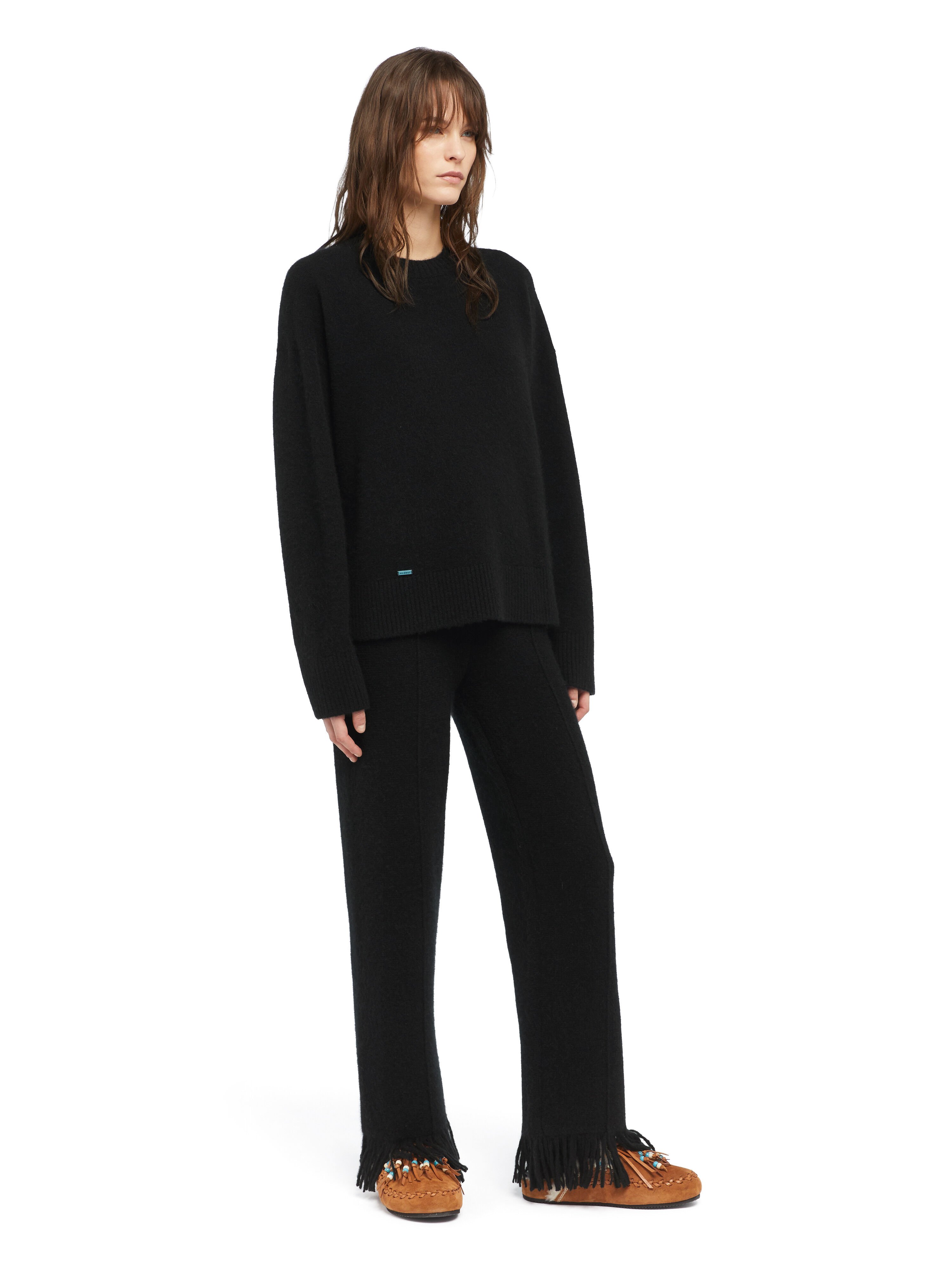 Alanui Alanui Finest Sweater Black LWHE067E25KNI001