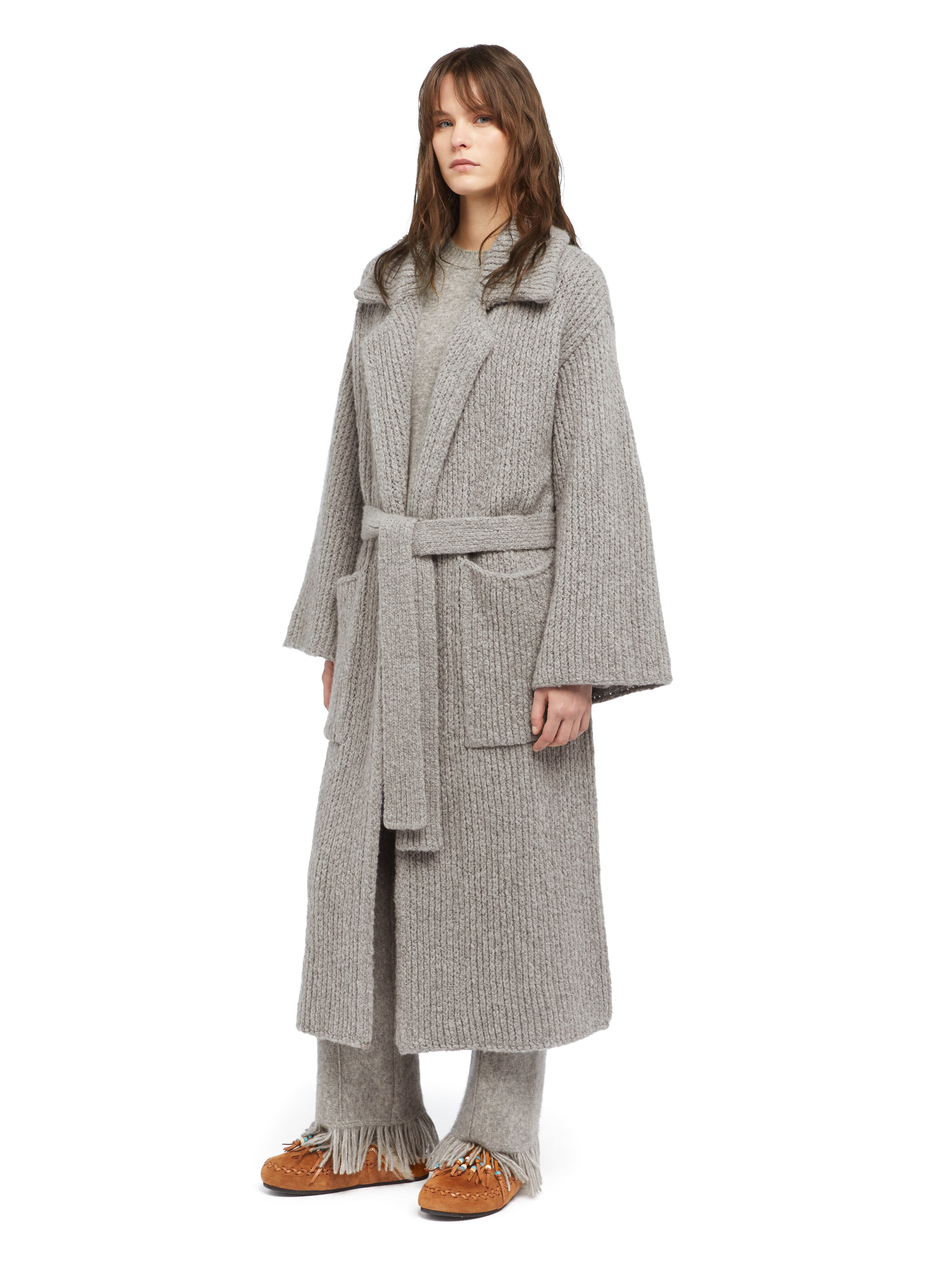 Alanui Alanui Finest Coat Coco Grey LWHQ013E25KNI001