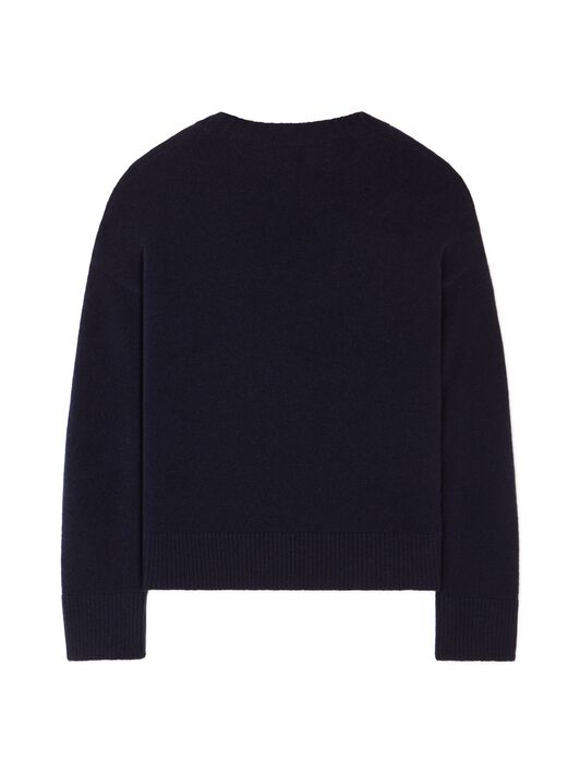 Alanui Alanui Finest Sweater Midnight Blue LWHE067E24KNI001