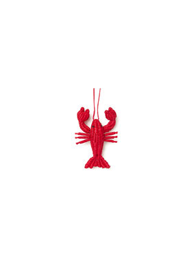 Alanui Lobster Embroidered Brooch Sunrise LWRR009R26MAT002