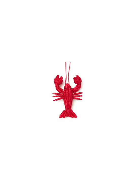 Alanui Lobster Embroidered Brooch Sunrise LWRR009R26MAT002