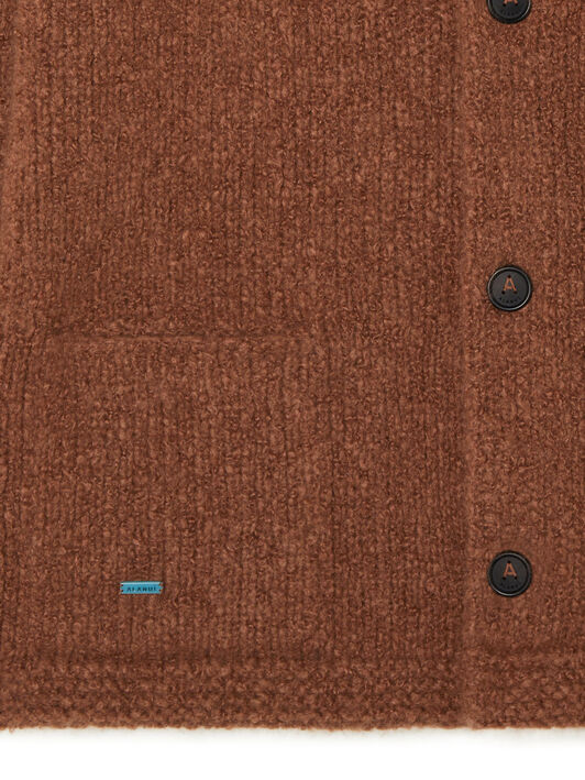 Alanui Alanui Finest Cardigan Luli Brown LMHB037E25KNI001