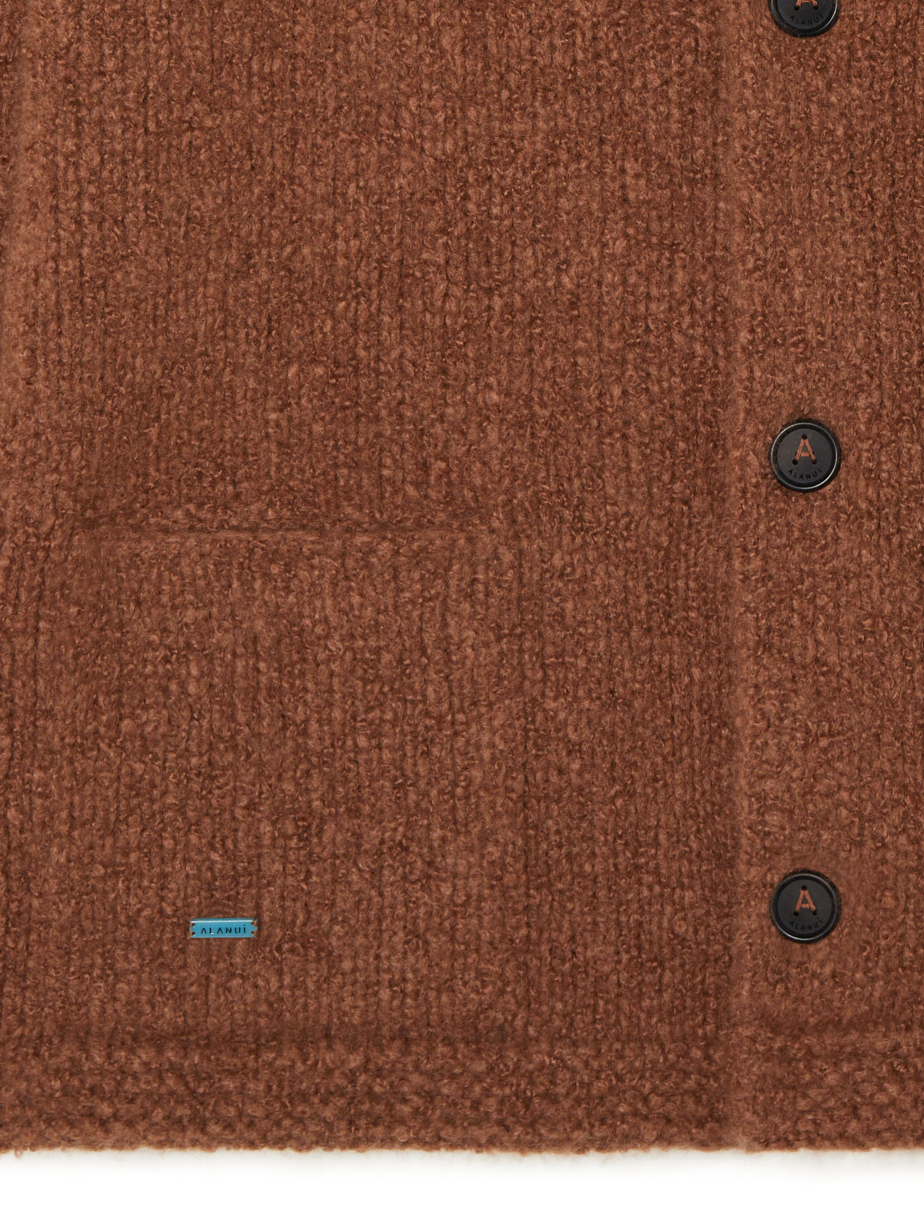 Alanui Alanui Finest Cardigan Luli Brown LMHB037E25KNI001
